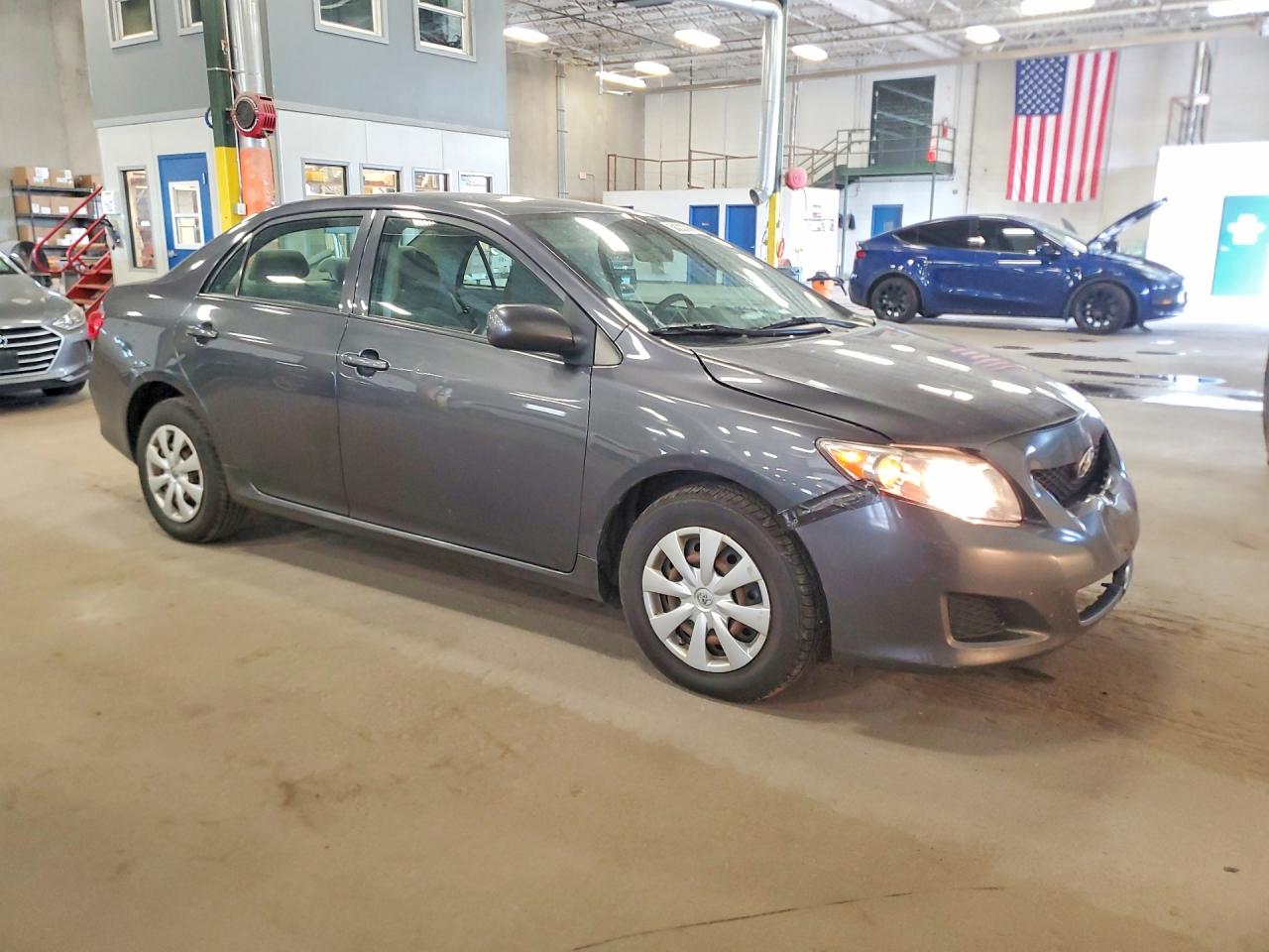 2010 Toyota Corolla Le Gray vin: 1NXBU4EE3AZ178418