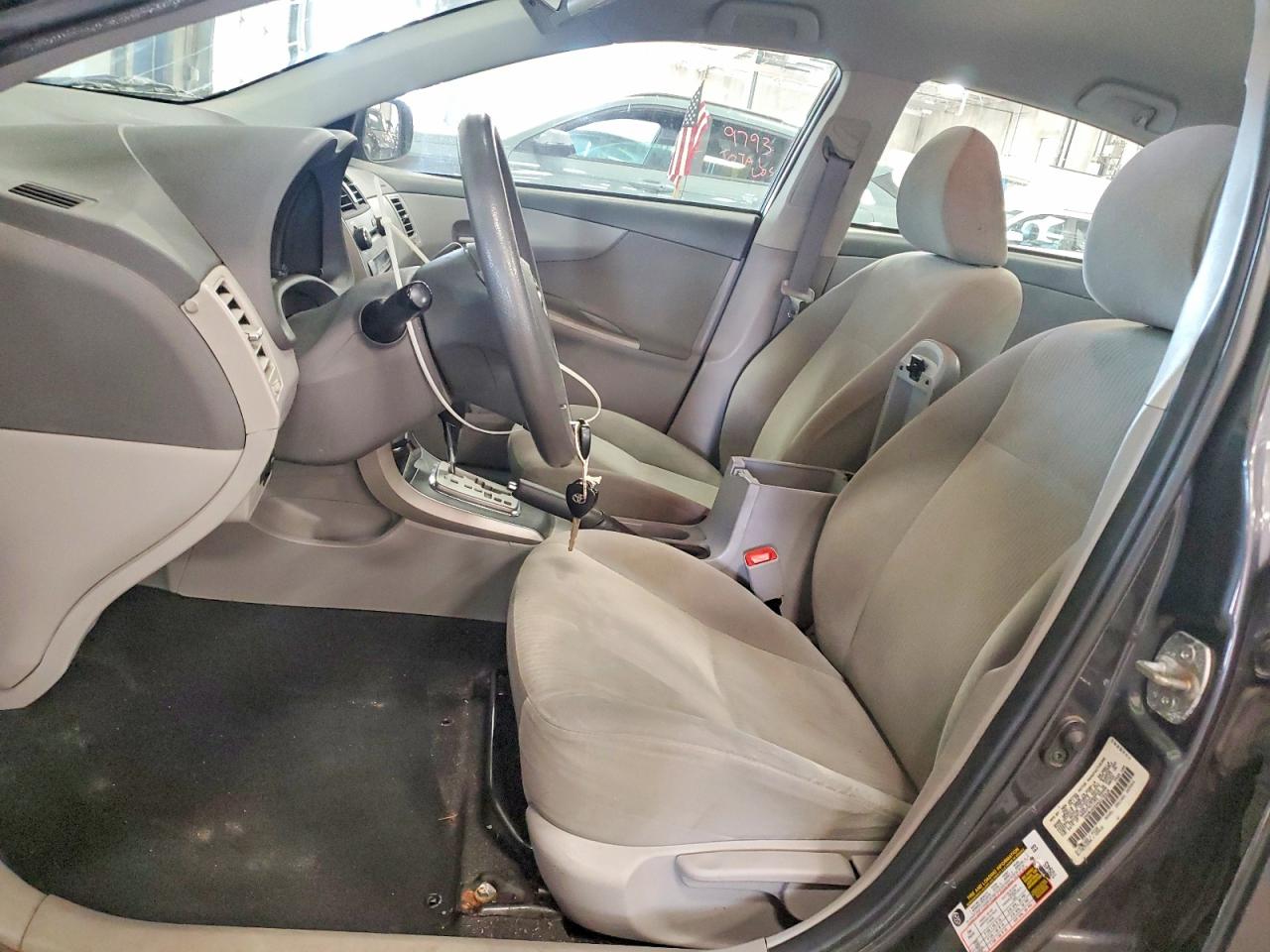 2010 Toyota Corolla Le Gray vin: 1NXBU4EE3AZ178418