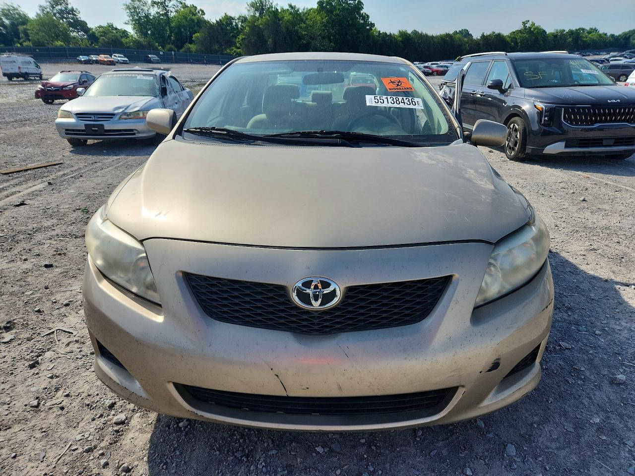 2010 Toyota Corolla Le Gold vin: 1NXBU4EE3AZ184316