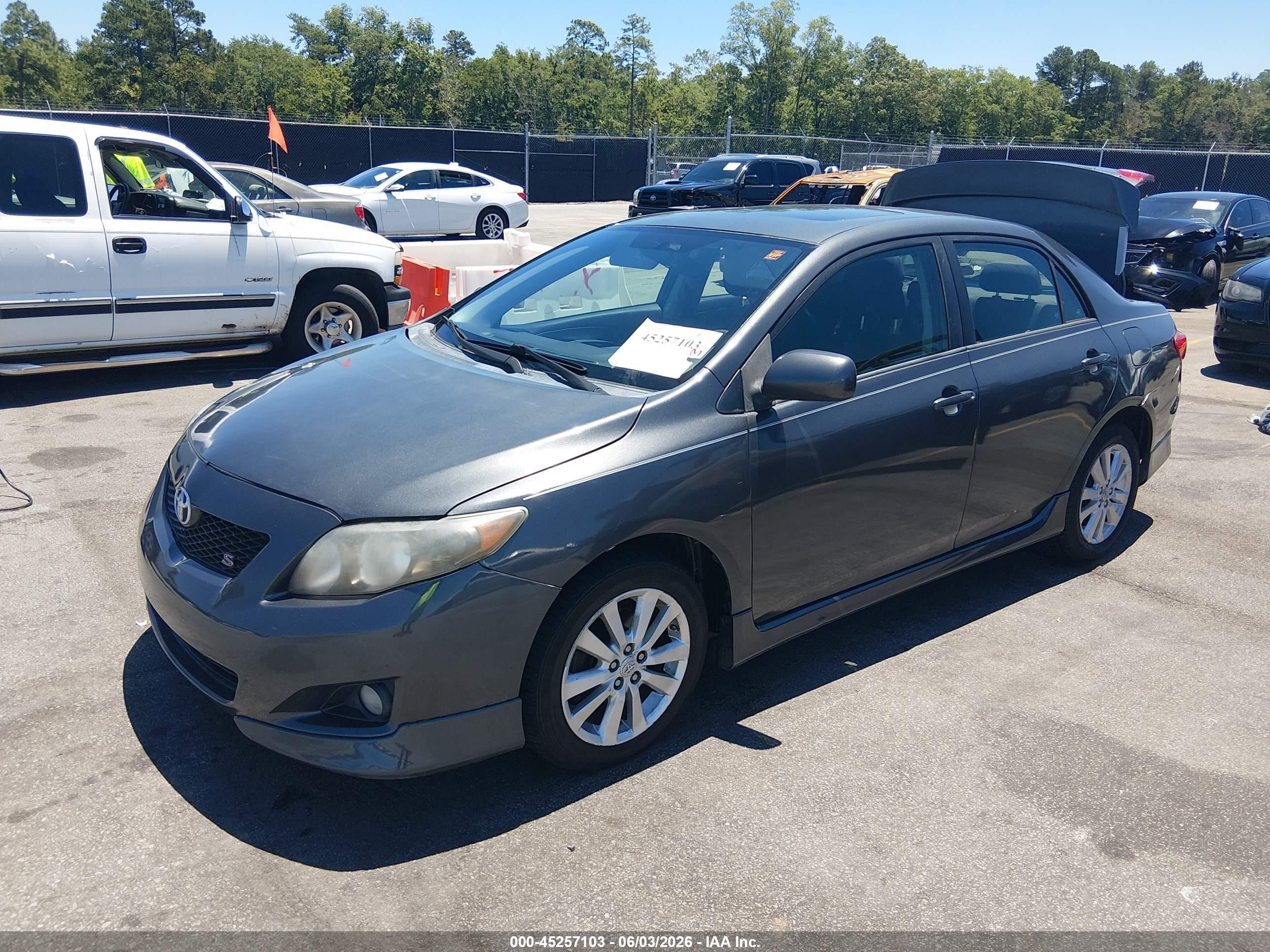 2010 Toyota Corolla S/le/xle Gray vin: 1NXBU4EE3AZ185613