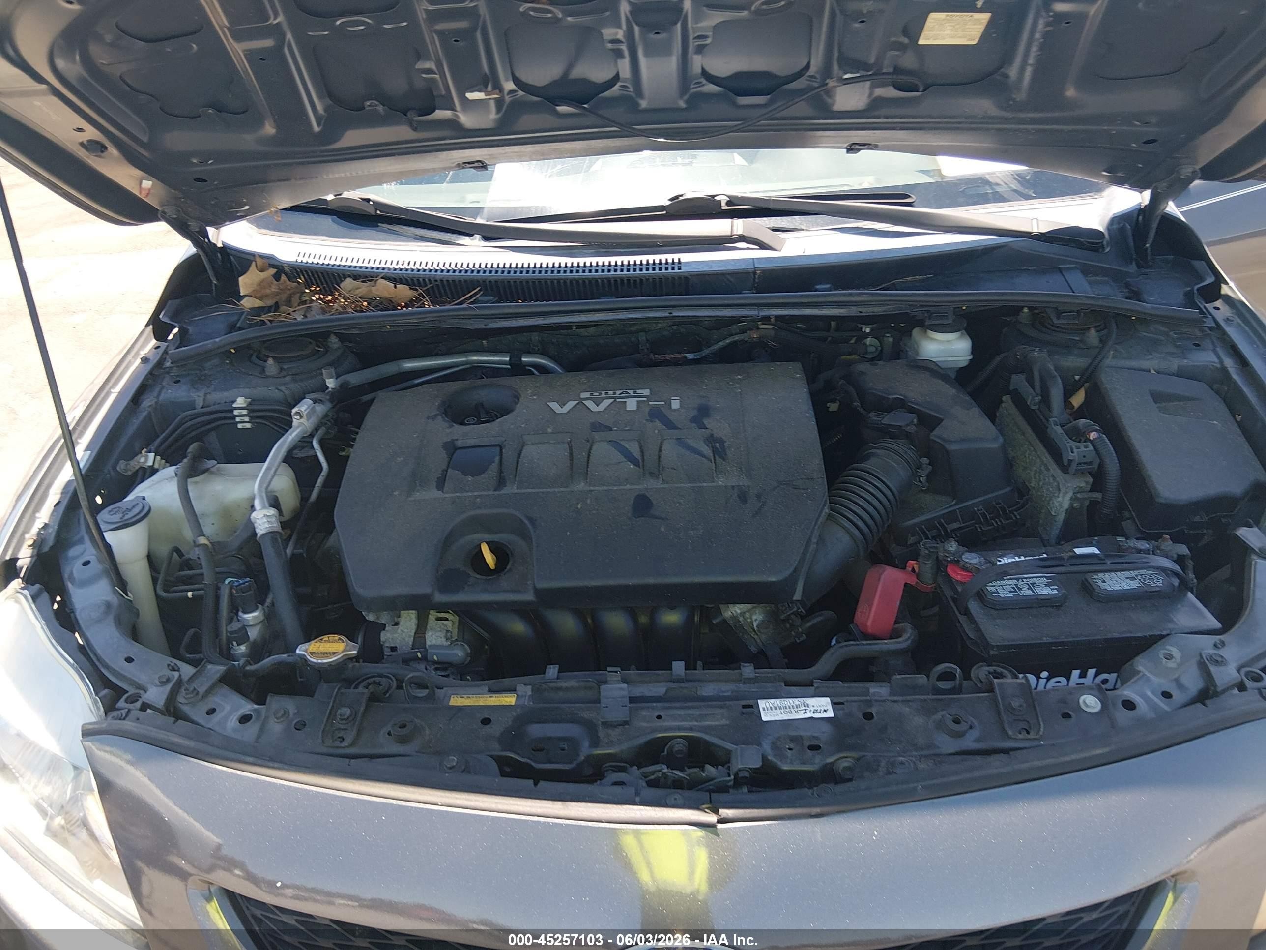 2010 Toyota Corolla S/le/xle Gray vin: 1NXBU4EE3AZ185613