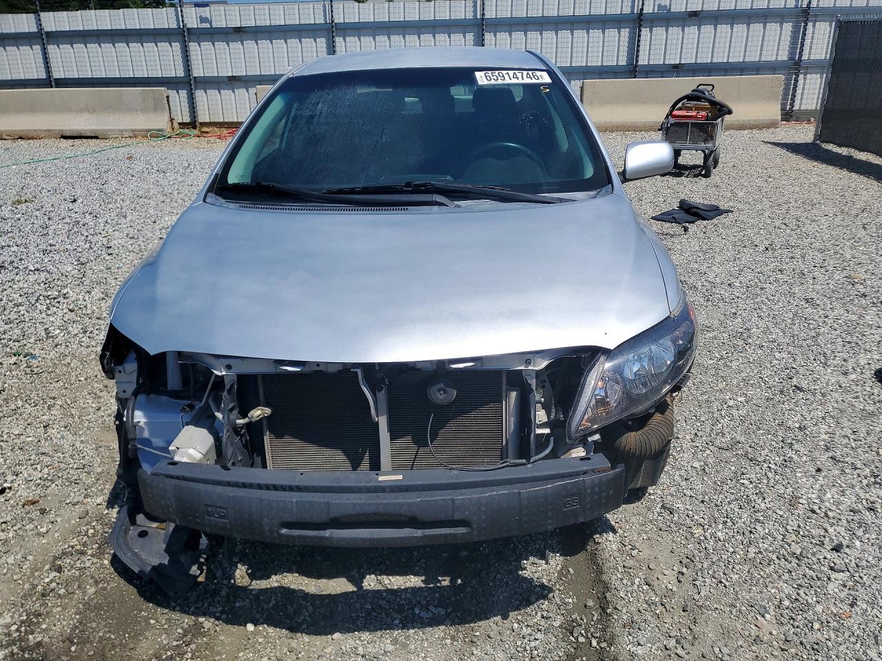 2010 Toyota Corolla S Silver vin: 1NXBU4EE3AZ205357