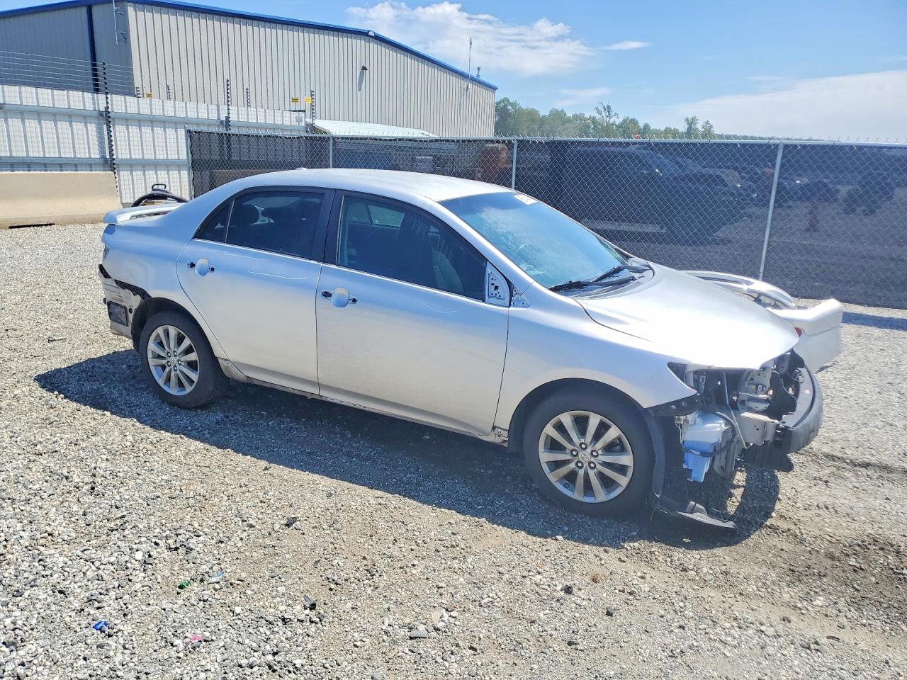2010 Toyota Corolla S Silver vin: 1NXBU4EE3AZ205357