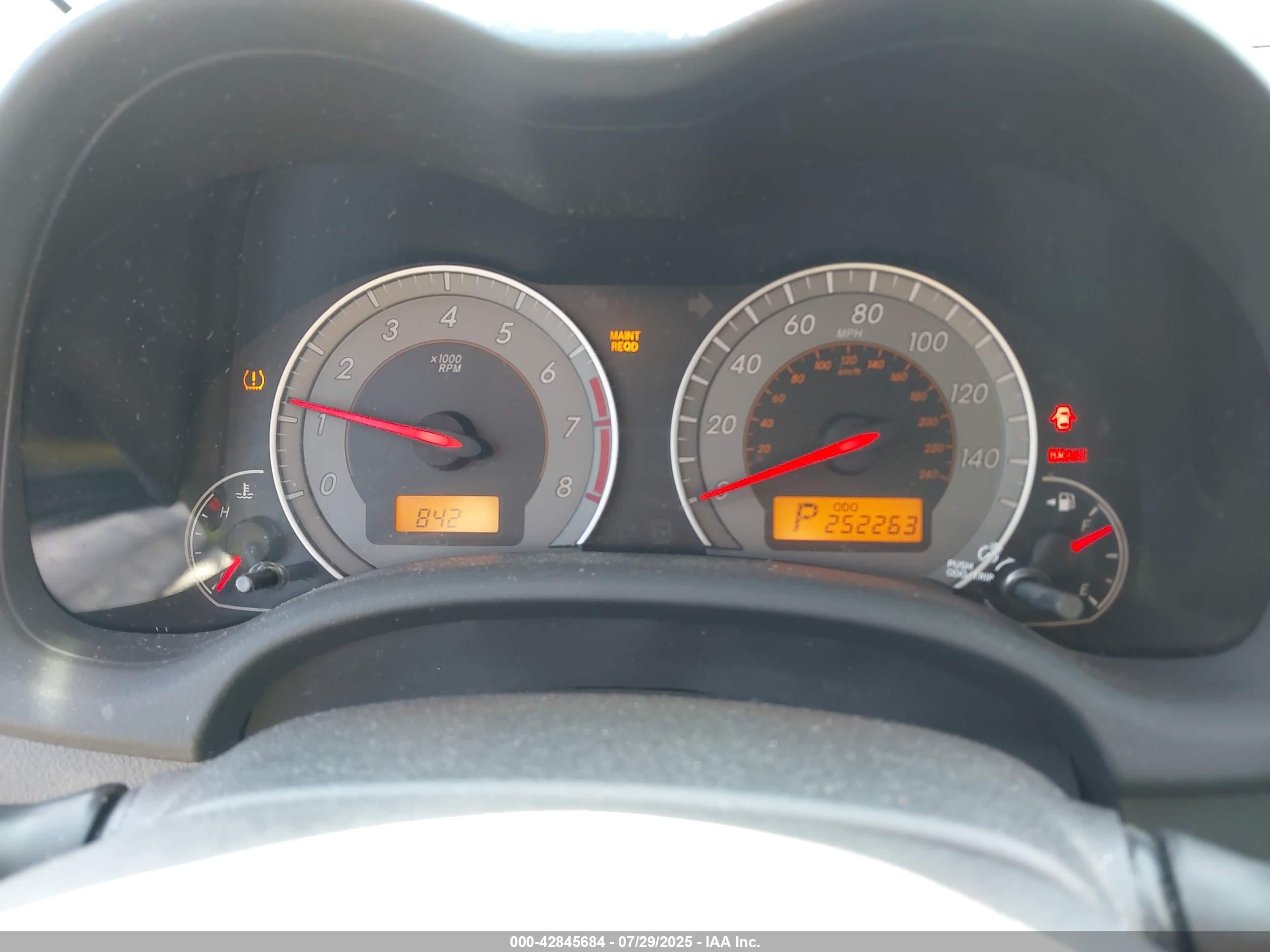 2010 Toyota Corolla S Red vin: 1NXBU4EE3AZ206461