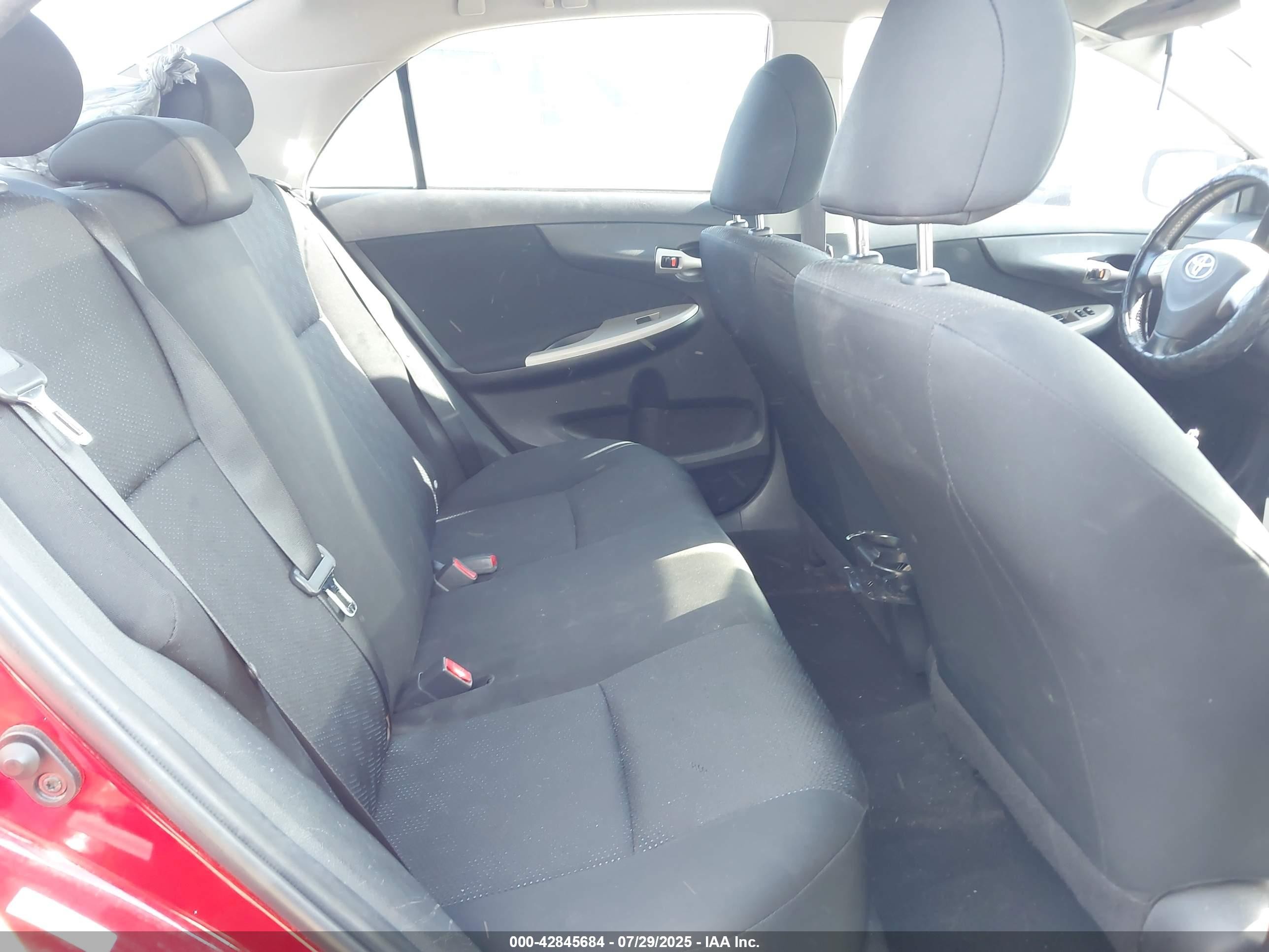 2010 Toyota Corolla S Red vin: 1NXBU4EE3AZ206461