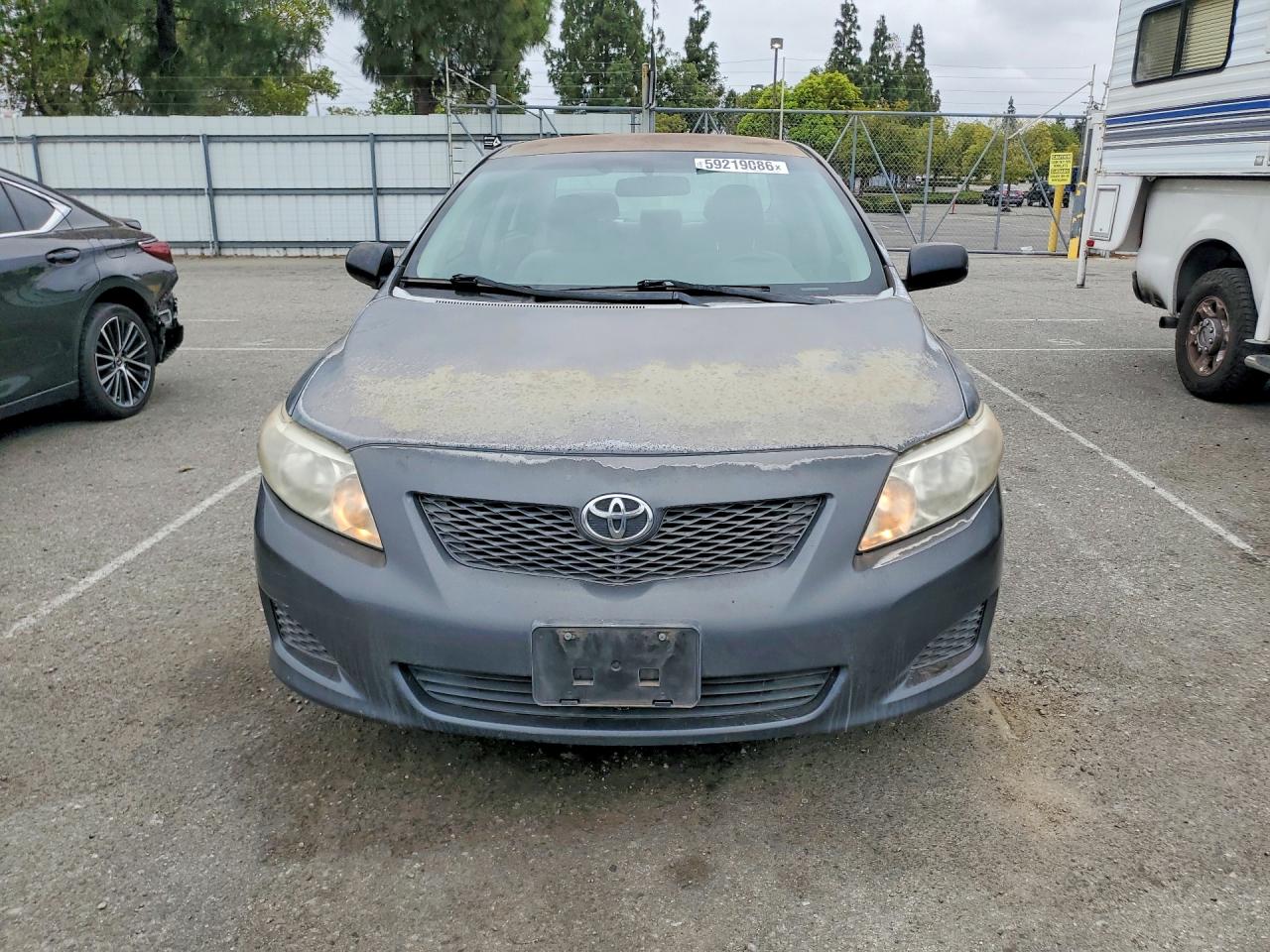 2010 Toyota Corolla Base Gray vin: 1NXBU4EE3AZ206928