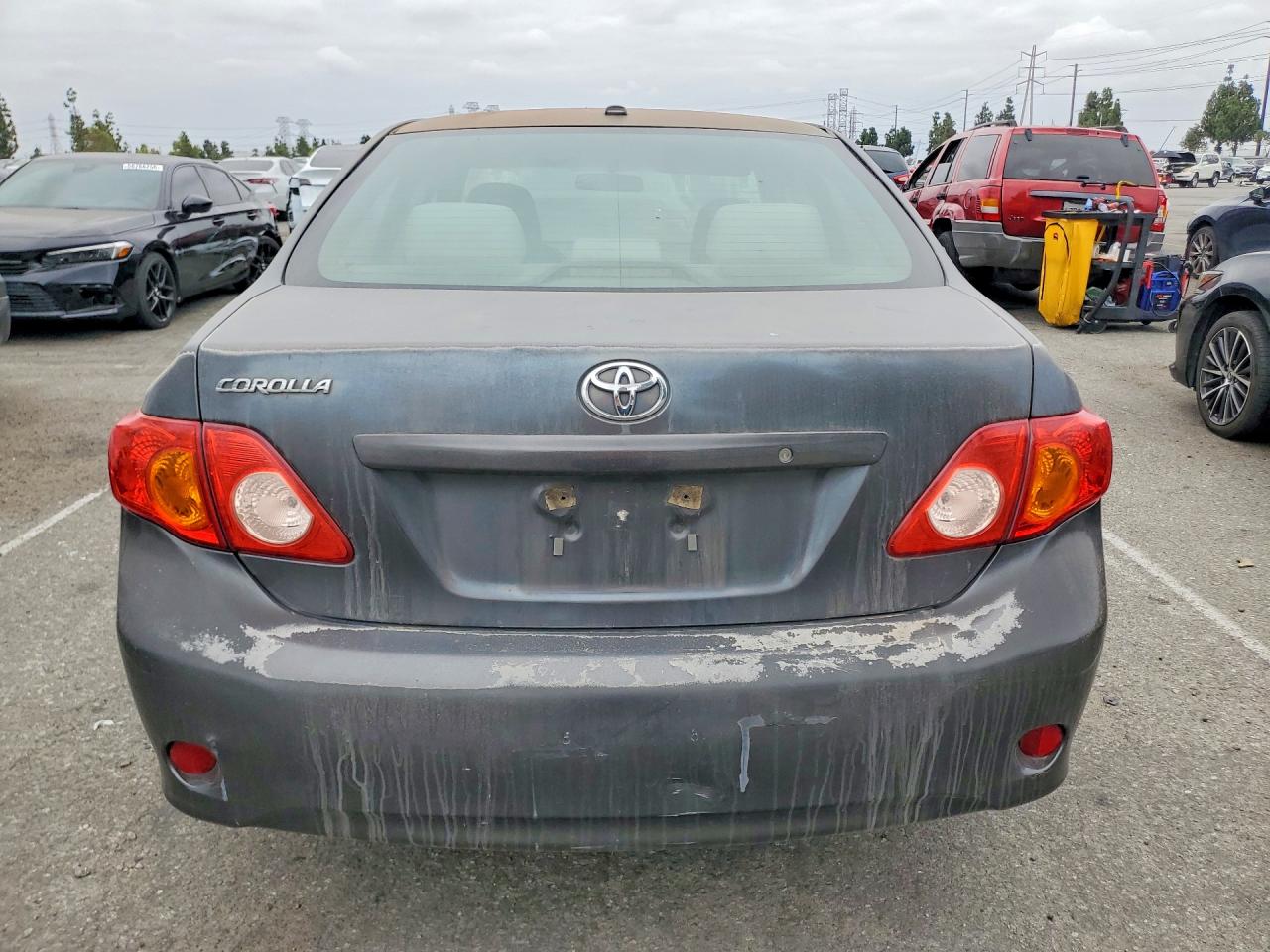 2010 Toyota Corolla Base Gray vin: 1NXBU4EE3AZ206928