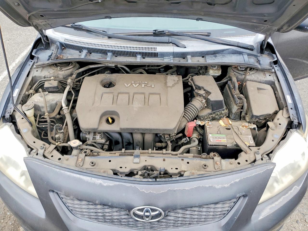 2010 Toyota Corolla Base Gray vin: 1NXBU4EE3AZ206928