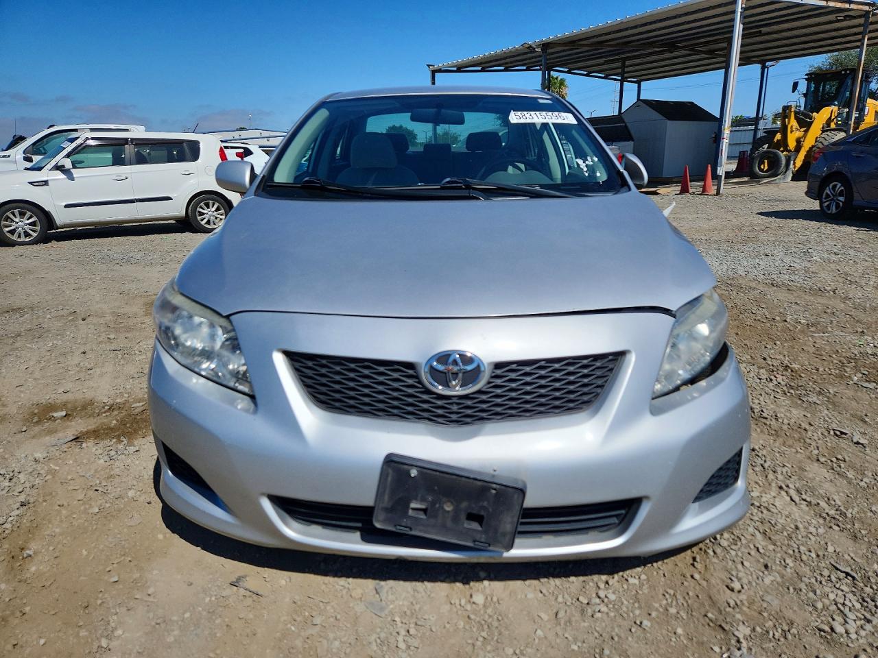 2010 Toyota Corolla Le Silver vin: 1NXBU4EE3AZ208162