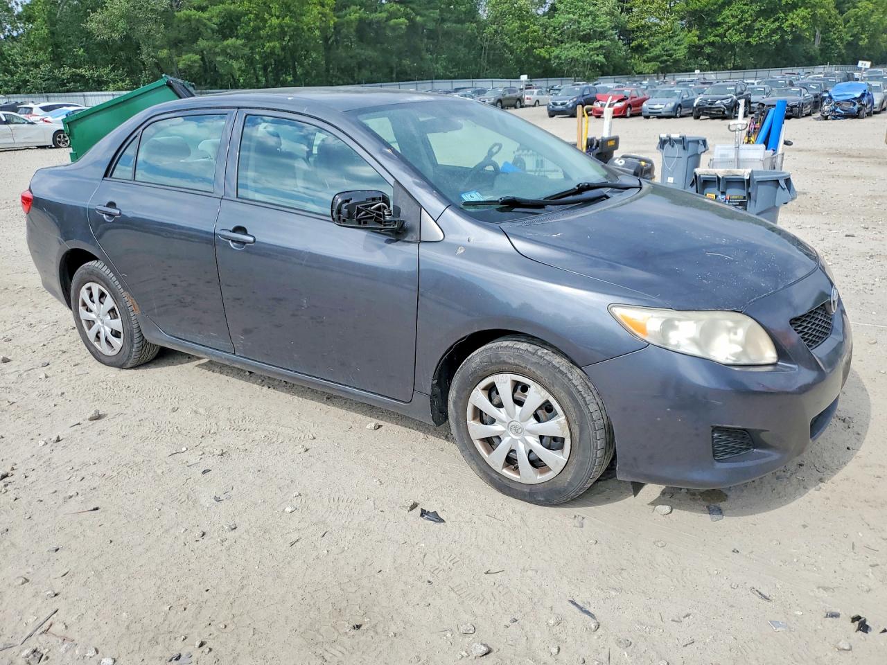 2010 Toyota Corolla Le Gray vin: 1NXBU4EE3AZ209215