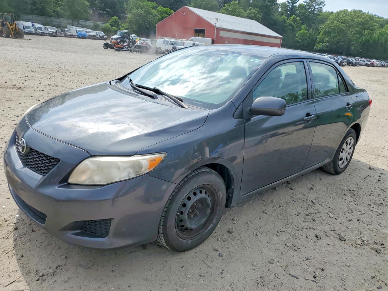 2010 Toyota Corolla Le Gray vin: 1NXBU4EE3AZ209215