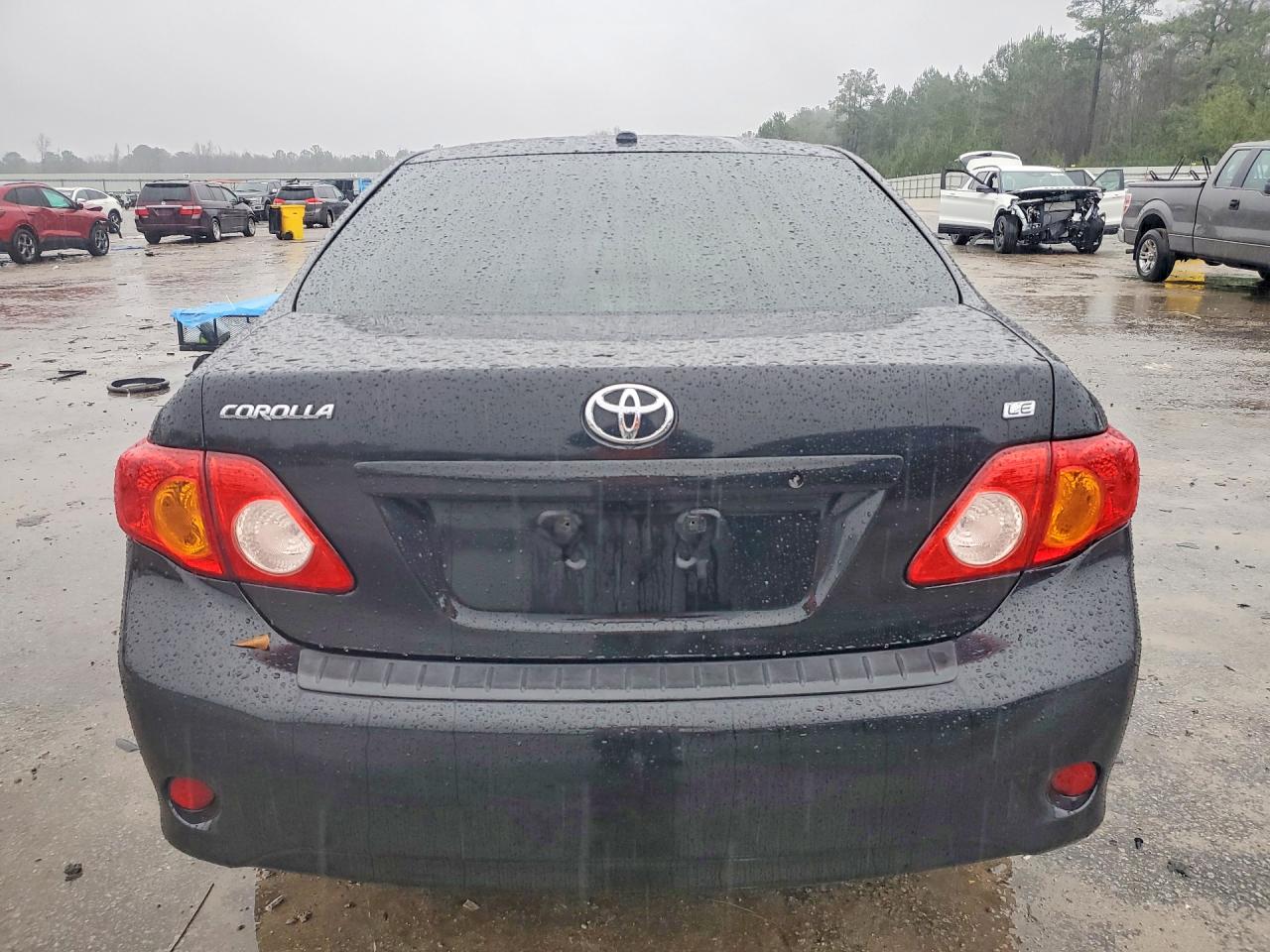2010 Toyota Corolla Le Black vin: 1NXBU4EE3AZ210090