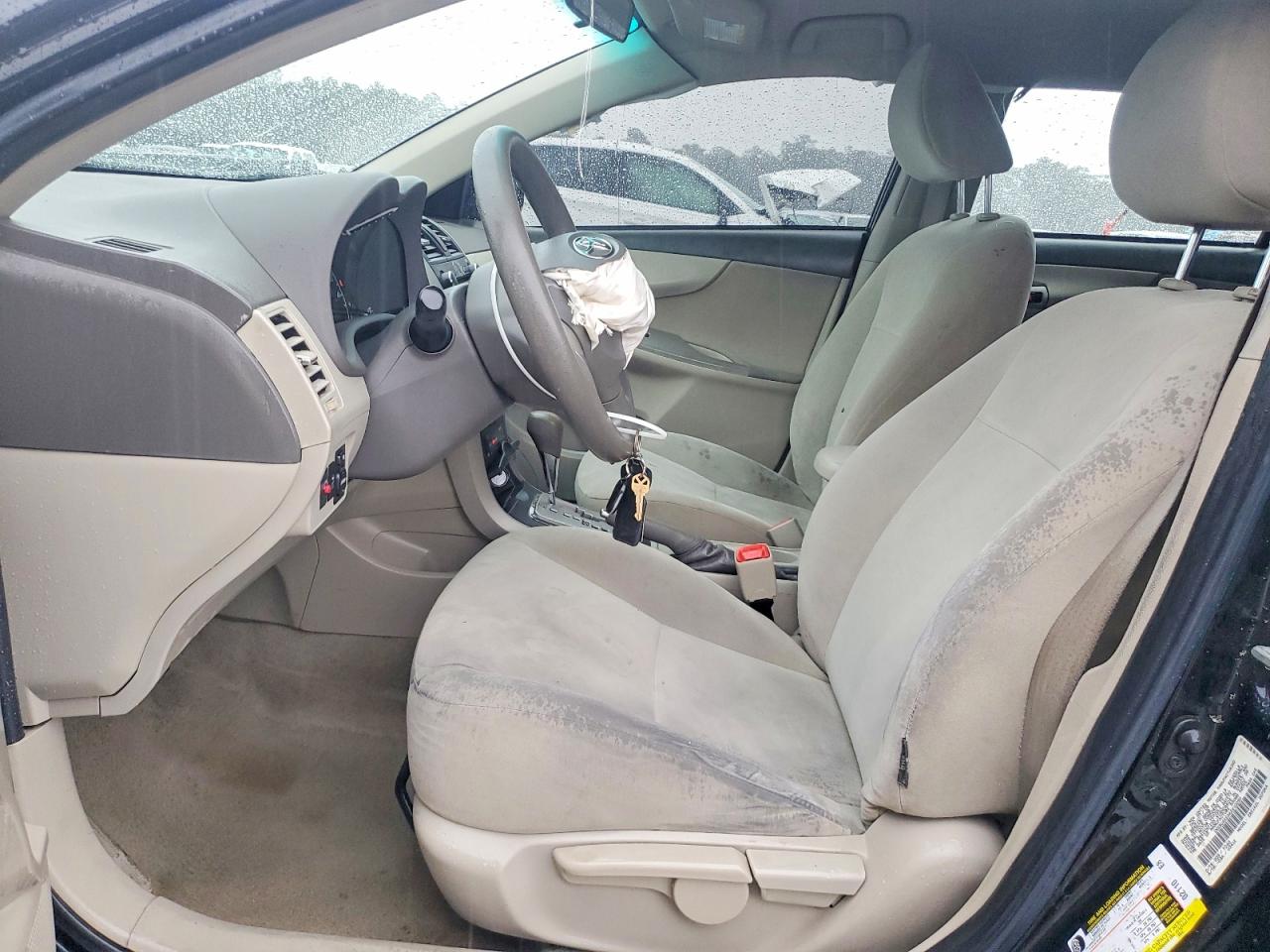 2010 Toyota Corolla Le Black vin: 1NXBU4EE3AZ210090