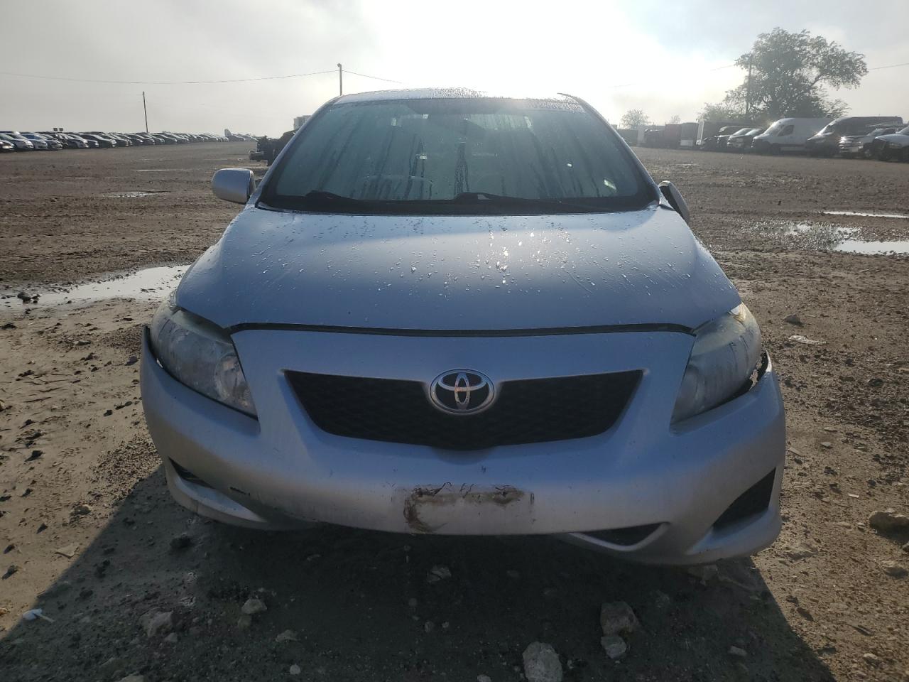 2010 Toyota Corolla Base Silver vin: 1NXBU4EE3AZ215399
