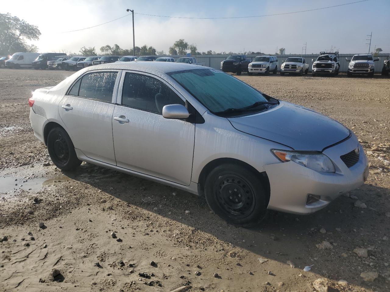 2010 Toyota Corolla Base Silver vin: 1NXBU4EE3AZ215399