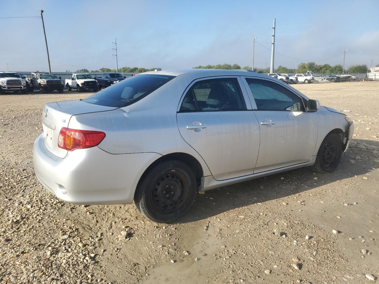 2010 Toyota Corolla Base Silver vin: 1NXBU4EE3AZ215399