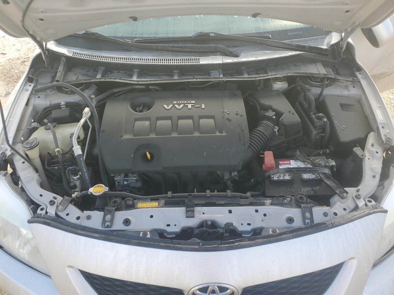 2010 Toyota Corolla Base Silver vin: 1NXBU4EE3AZ215399