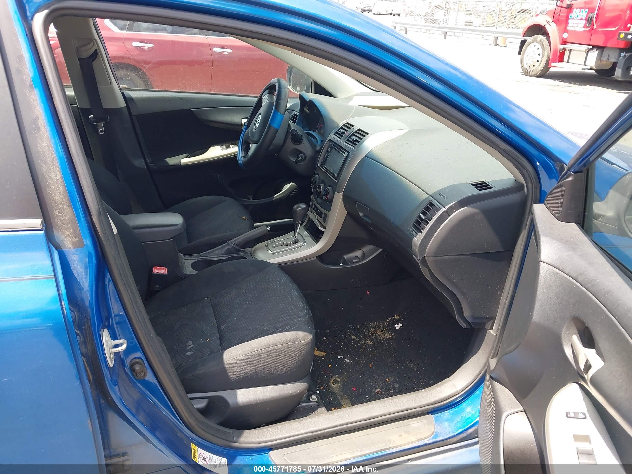 2010 Toyota Corolla S Blue vin: 1NXBU4EE3AZ216570