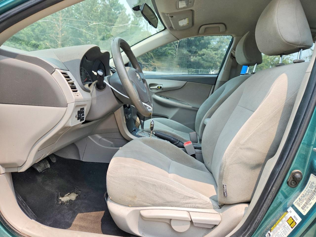 2010 Toyota Corolla Teal vin: 1NXBU4EE3AZ230002