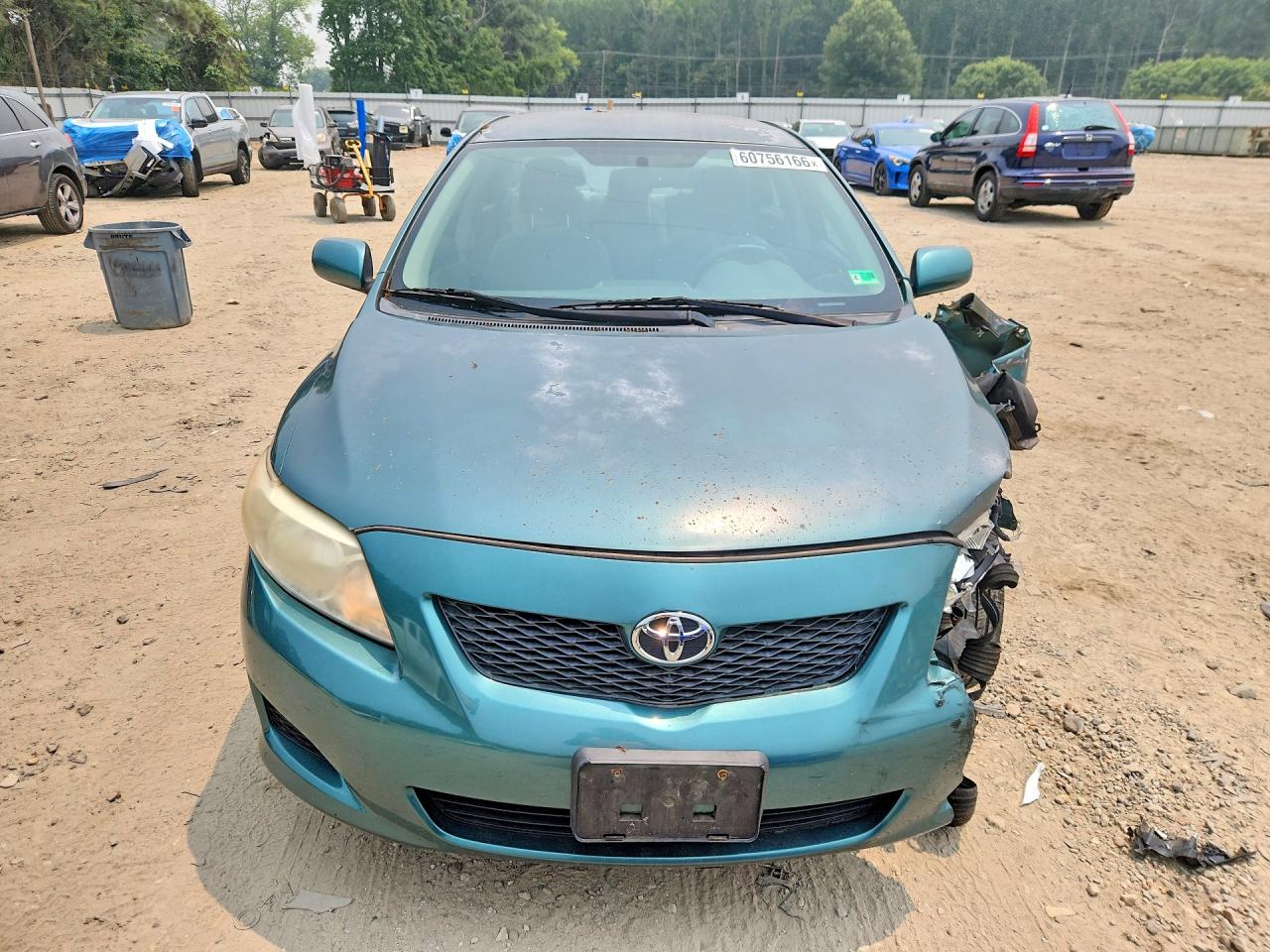 2010 Toyota Corolla Teal vin: 1NXBU4EE3AZ230002