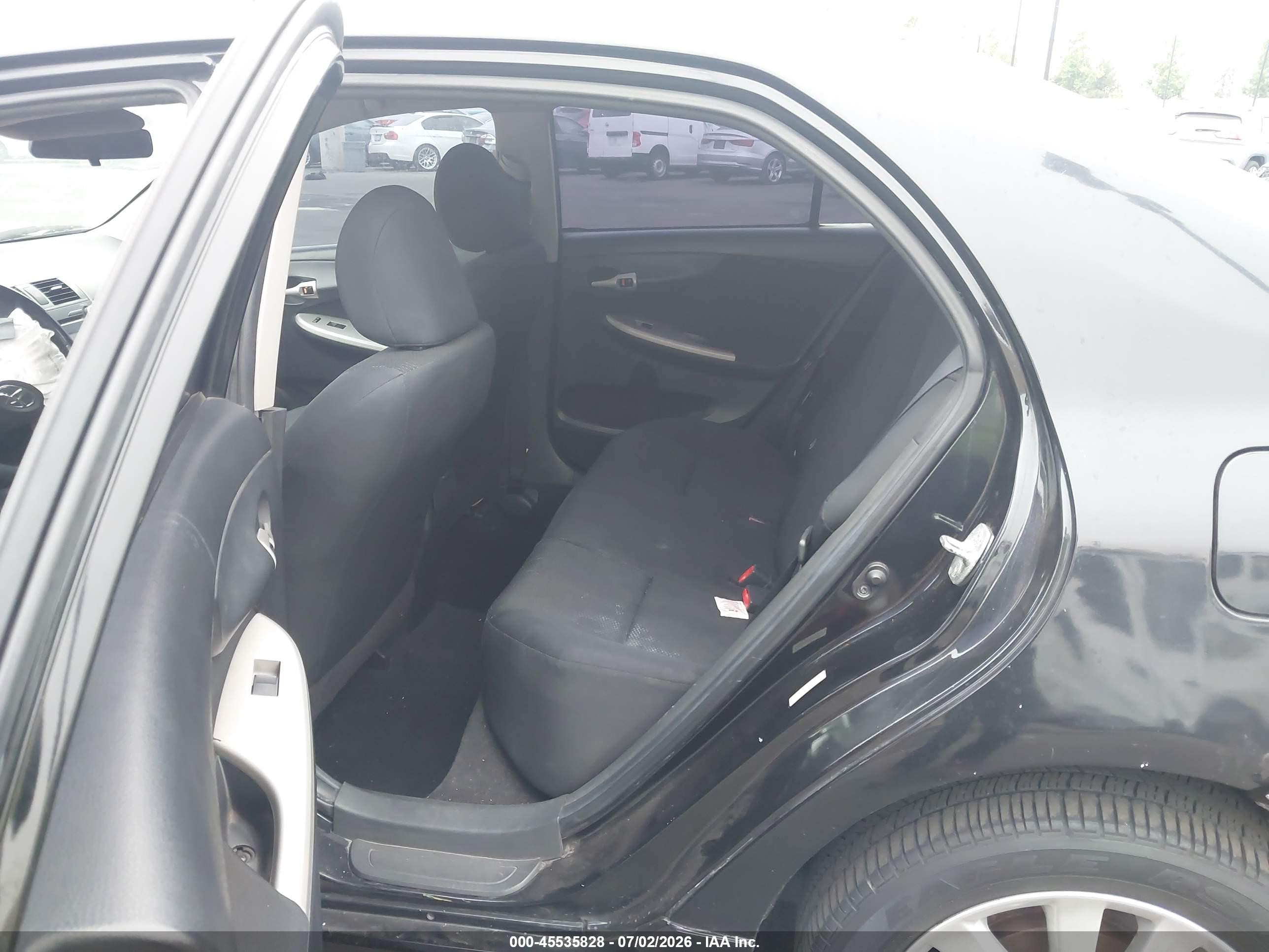 2010 Toyota Corolla S Black vin: 1NXBU4EE3AZ231392