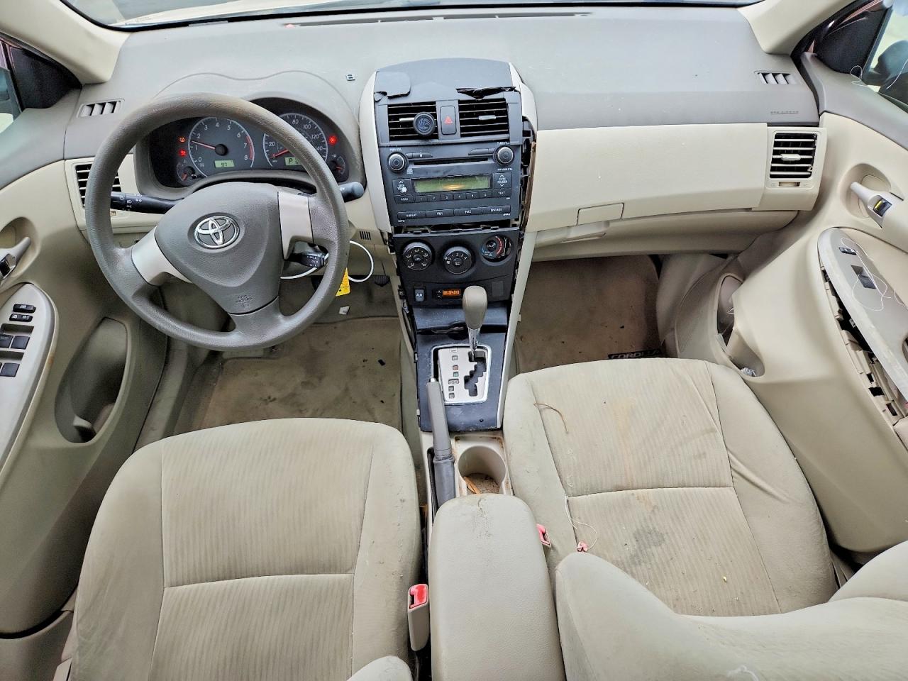 2010 Toyota Corolla Le Gold vin: 1NXBU4EE3AZ237757