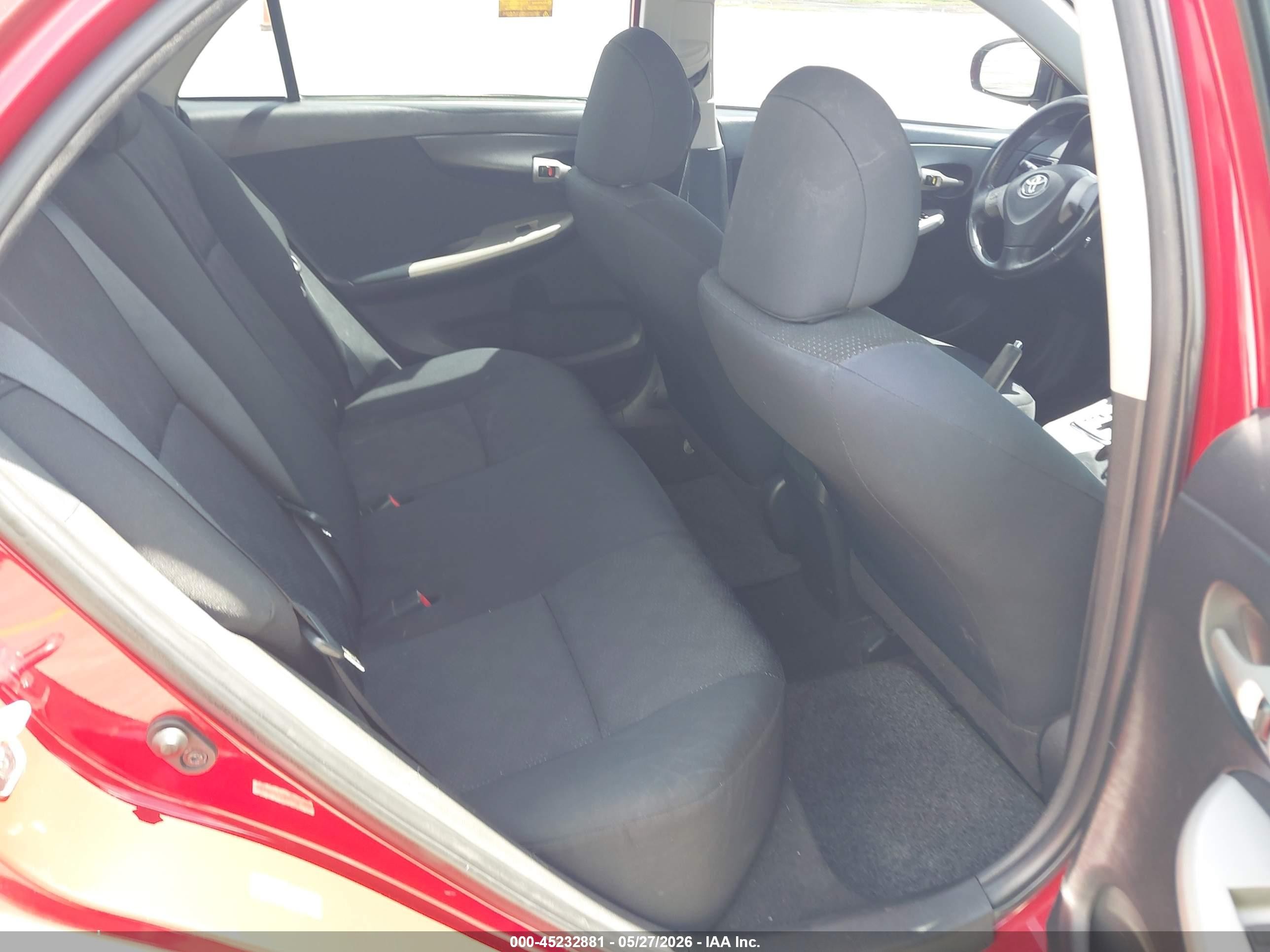2010 Toyota Corolla S Red vin: 1NXBU4EE3AZ240299