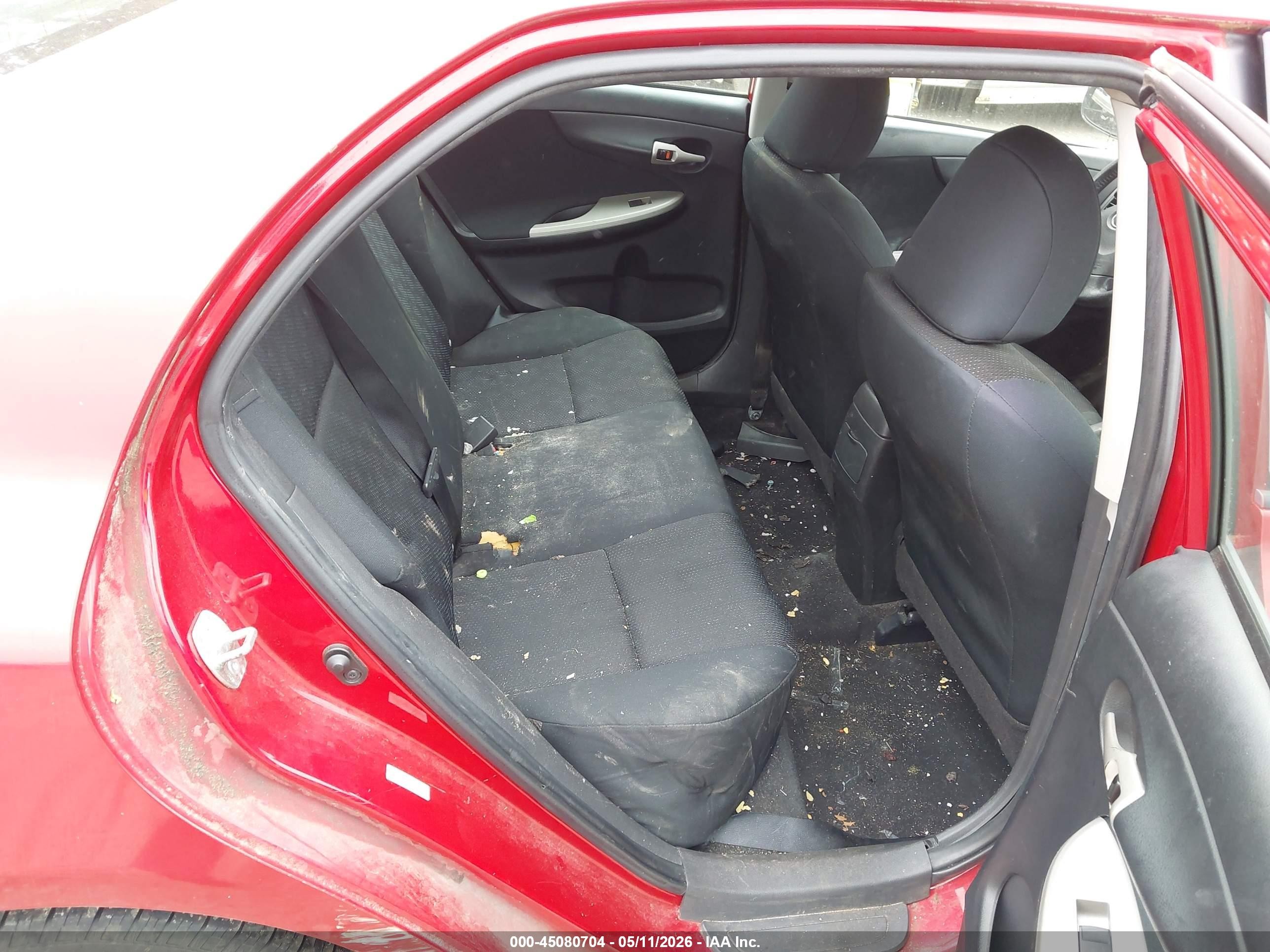 2010 Toyota Corolla S Red vin: 1NXBU4EE3AZ248063