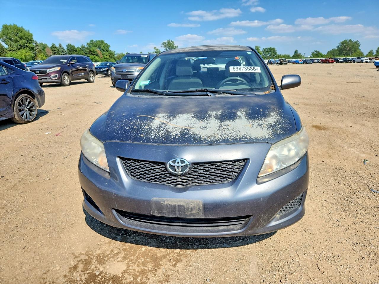 2010 Toyota Corolla Le Gray vin: 1NXBU4EE3AZ257104