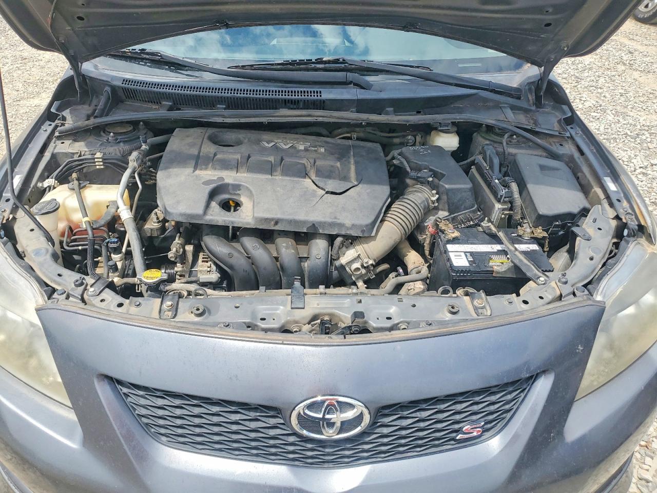 2010 Toyota Corolla S Charcoal vin: 1NXBU4EE3AZ263548