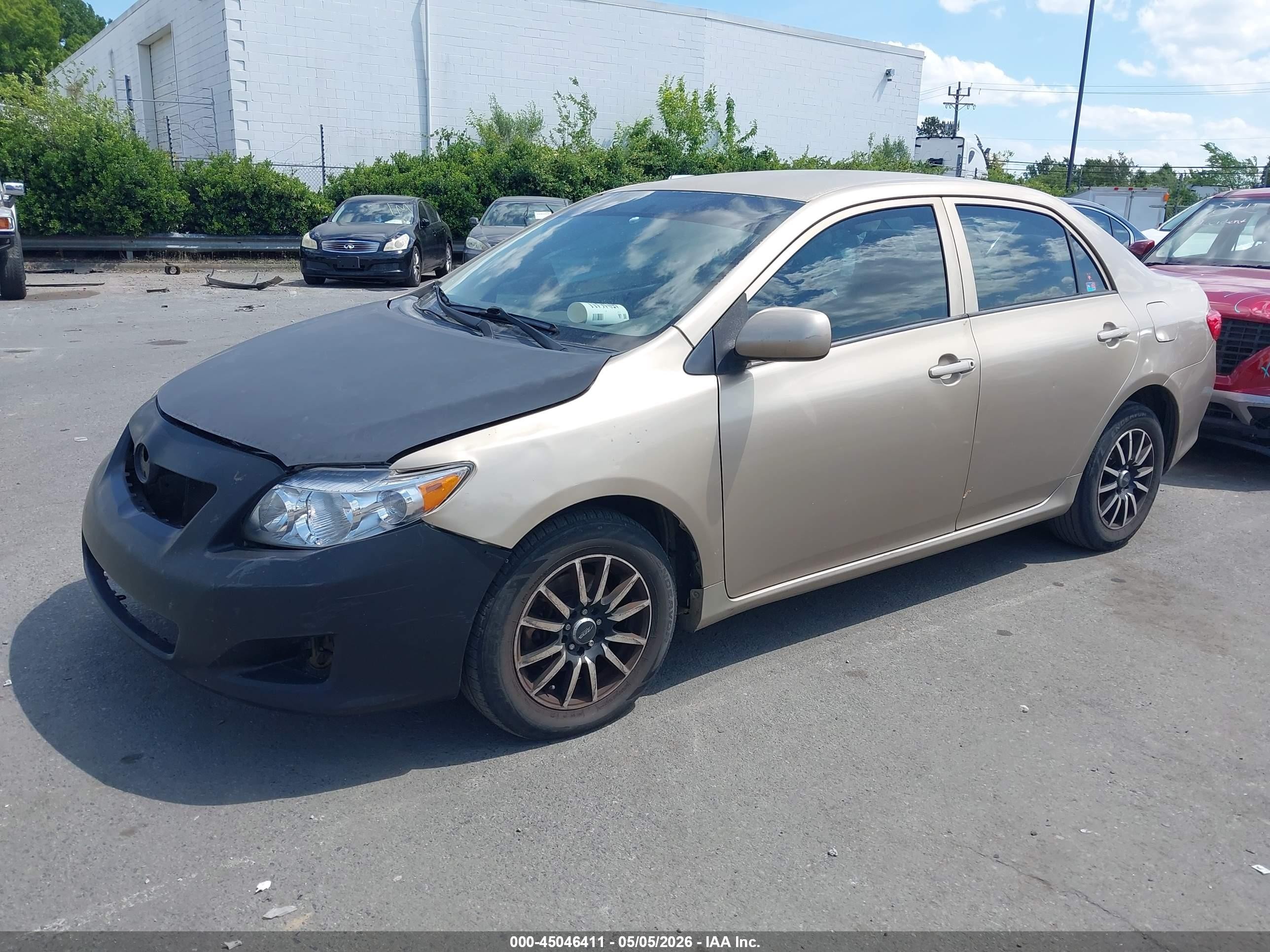 2010 Toyota Corolla Le Gold vin: 1NXBU4EE3AZ270726