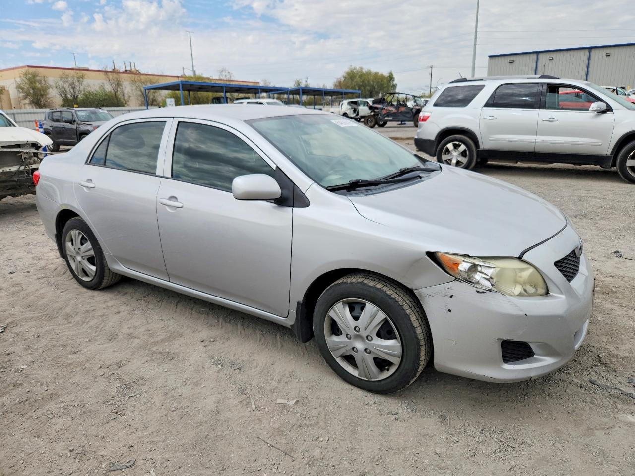 2010 Toyota Corolla Le Silver vin: 1NXBU4EE3AZ282620