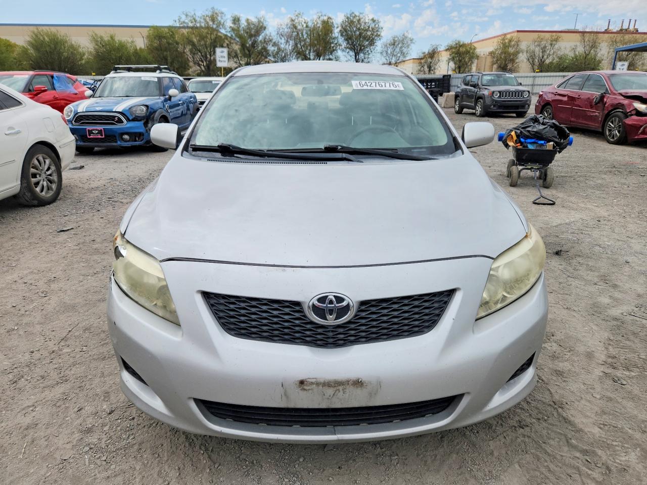 2010 Toyota Corolla Le Silver vin: 1NXBU4EE3AZ282620