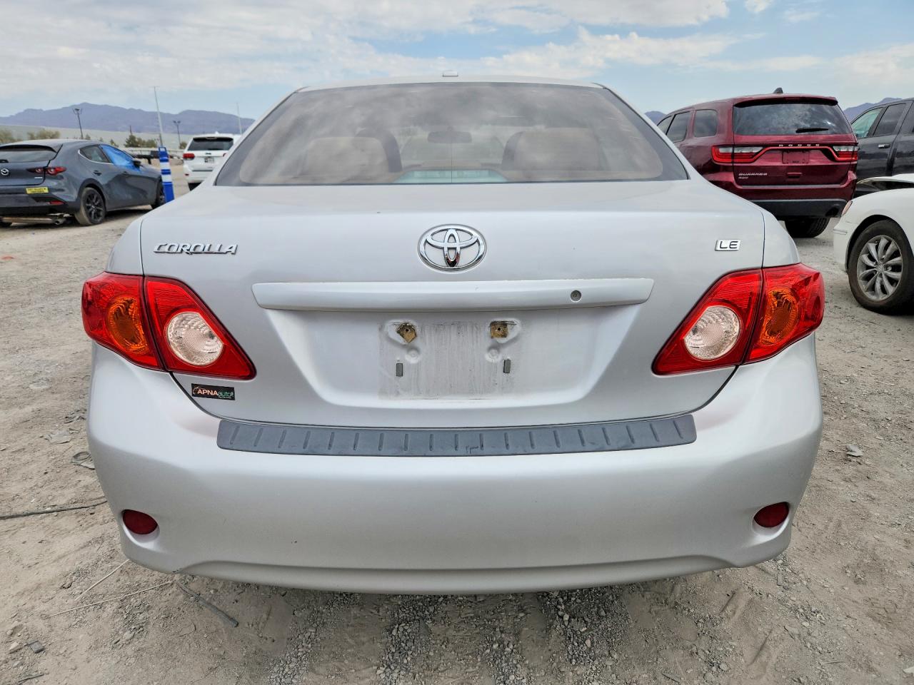 2010 Toyota Corolla Le Silver vin: 1NXBU4EE3AZ282620