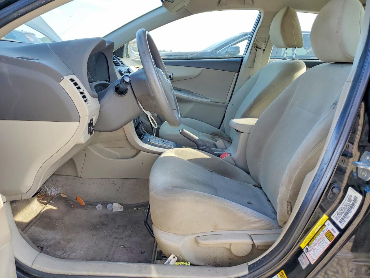 2010 Toyota Corolla Le Black vin: 1NXBU4EE3AZ293049