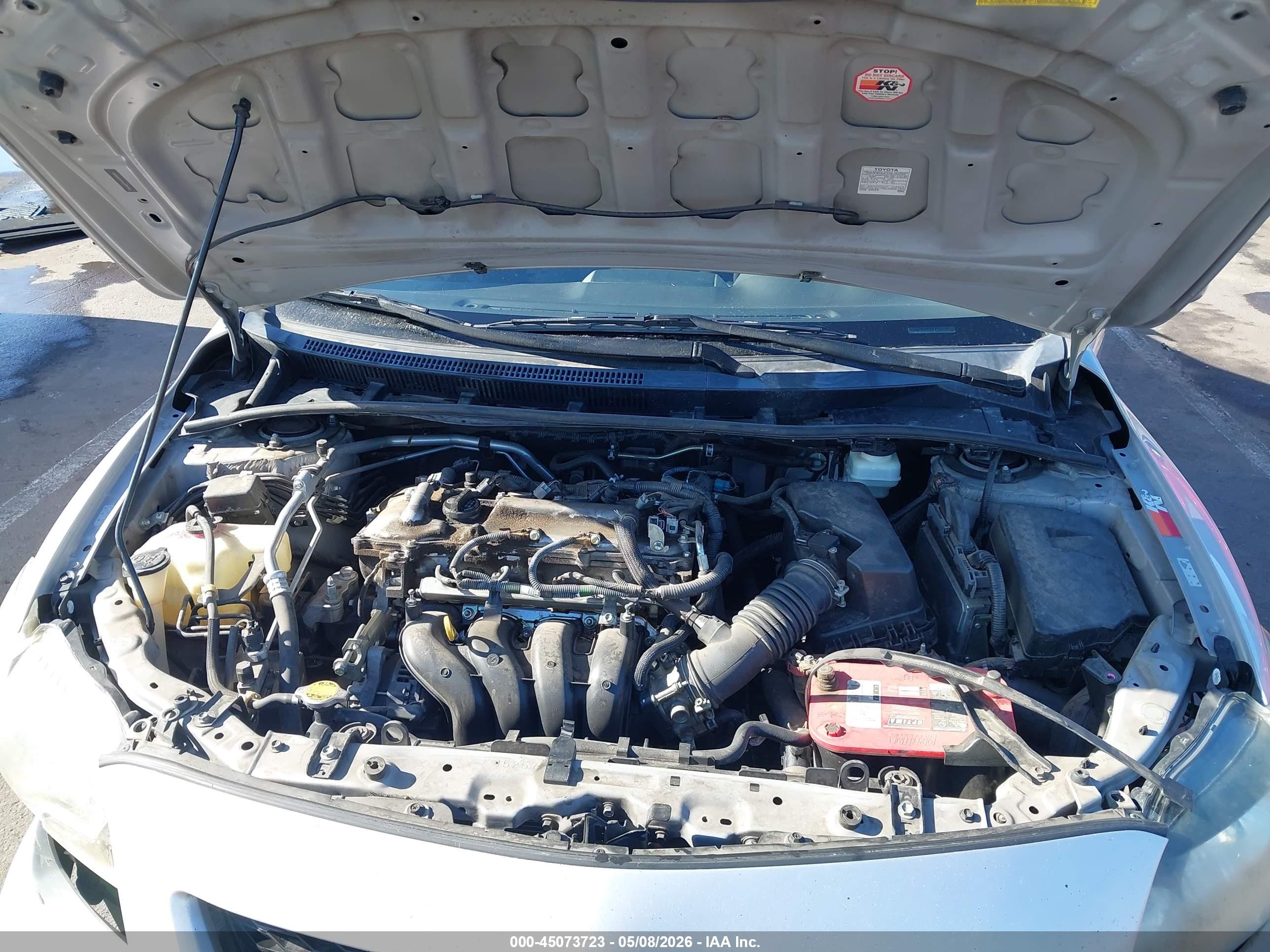 2010 Toyota Corolla S Silver vin: 1NXBU4EE3AZ296162