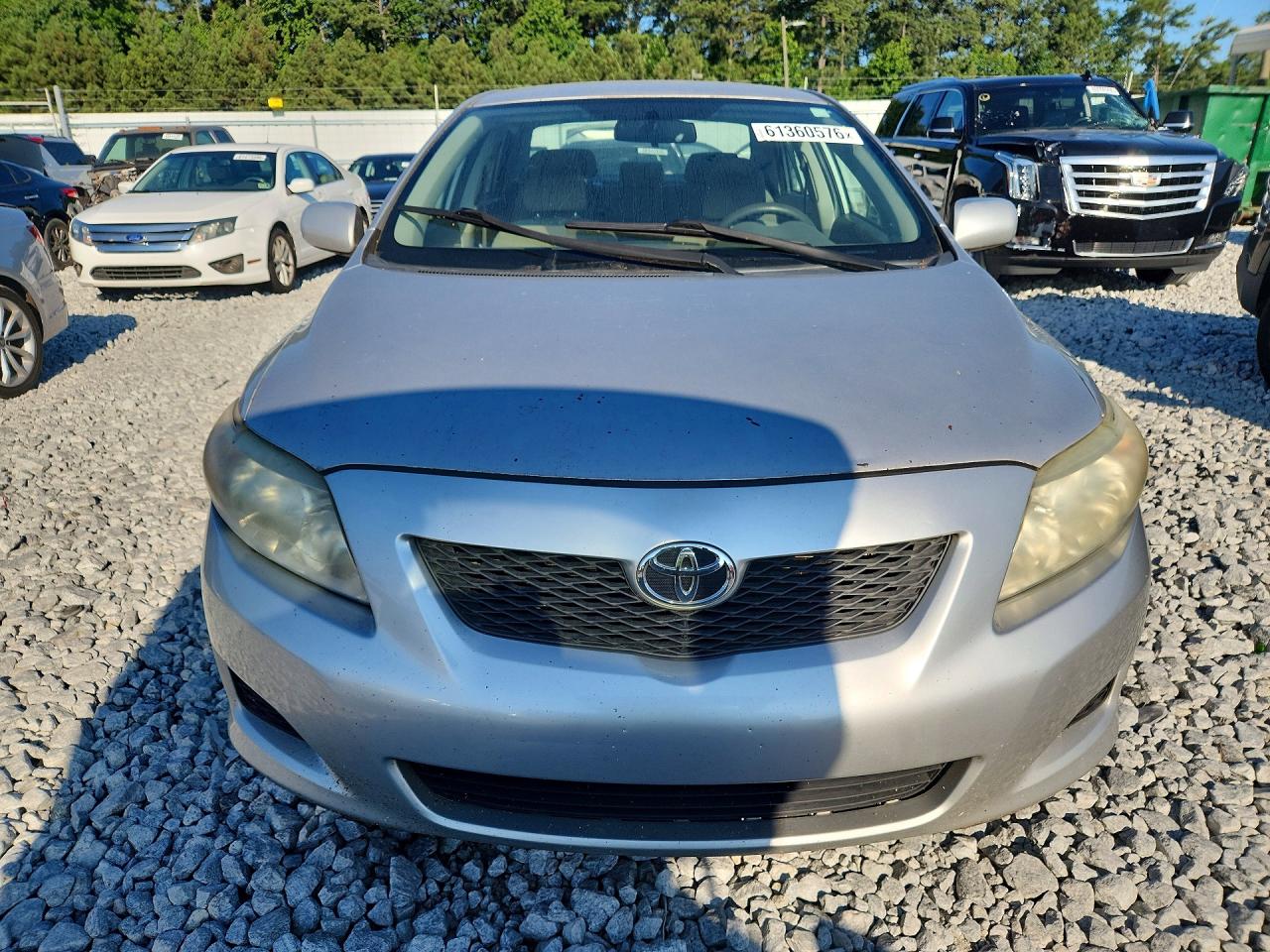 2010 Toyota Corolla Le Silver vin: 1NXBU4EE3AZ296579