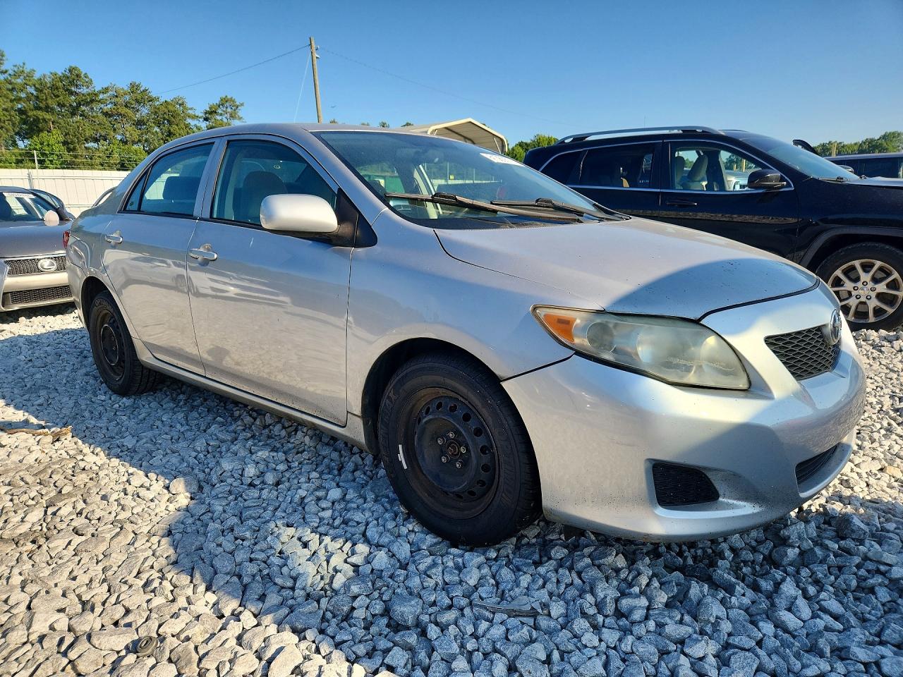 2010 Toyota Corolla Le Silver vin: 1NXBU4EE3AZ296579