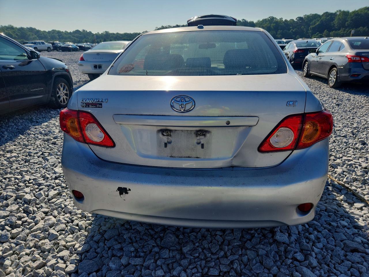 2010 Toyota Corolla Le Silver vin: 1NXBU4EE3AZ296579