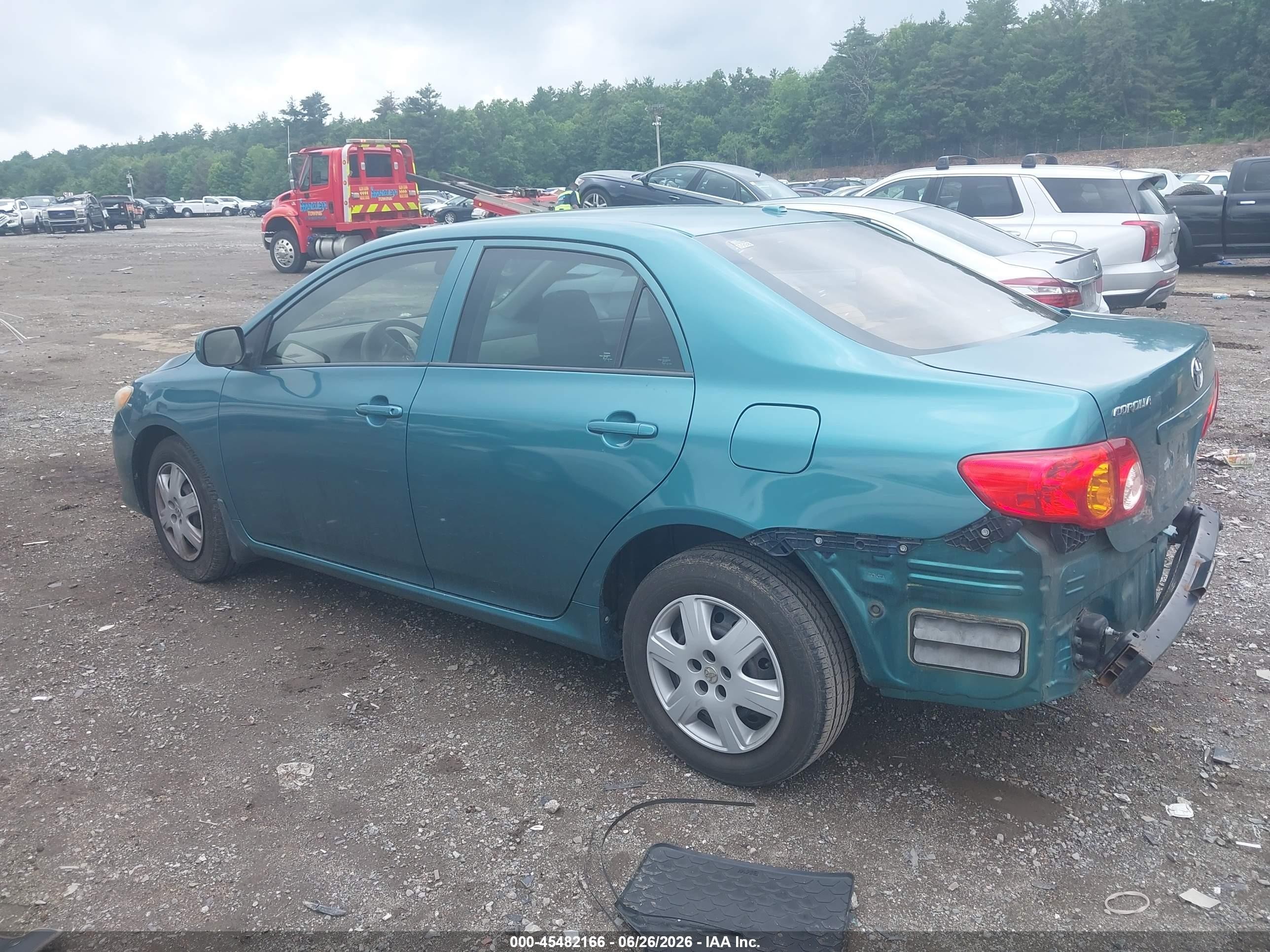 2010 Toyota Corolla Le Бирюзовый vin: 1NXBU4EE3AZ303417