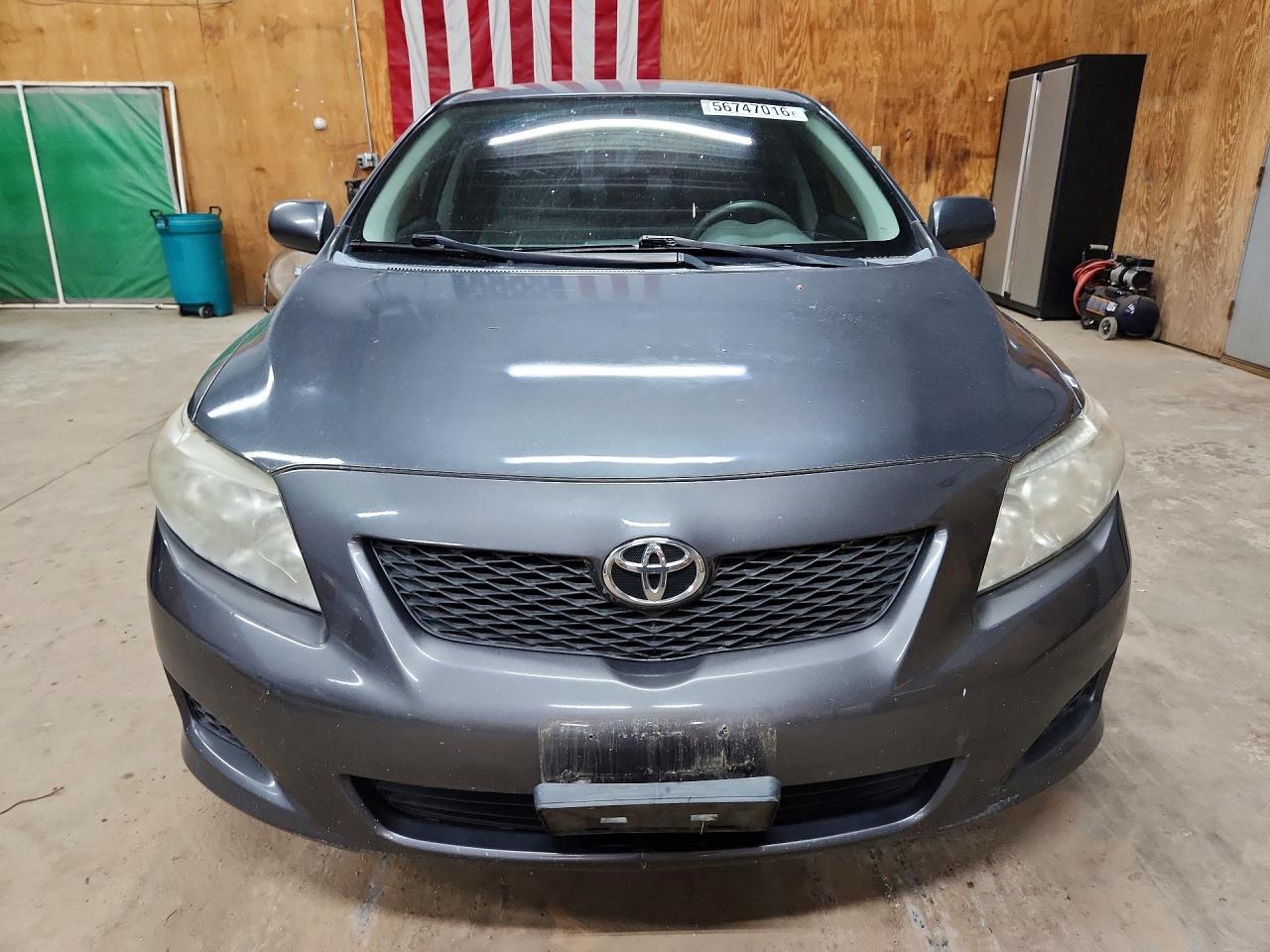 2010 Toyota Corolla Le Серый vin: 1NXBU4EE3AZ319052