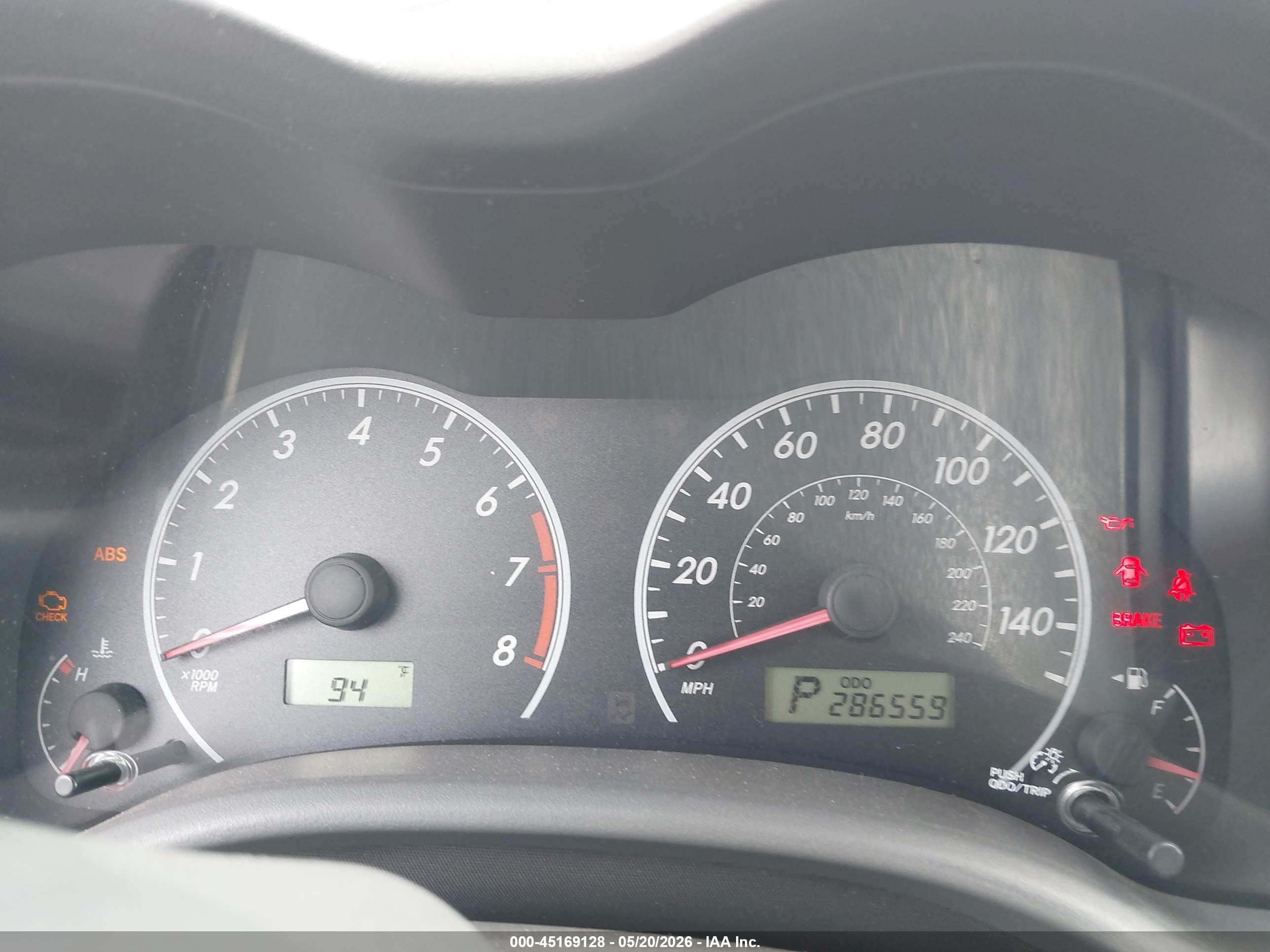 2010 Toyota Corolla Le Black vin: 1NXBU4EE3AZ367800