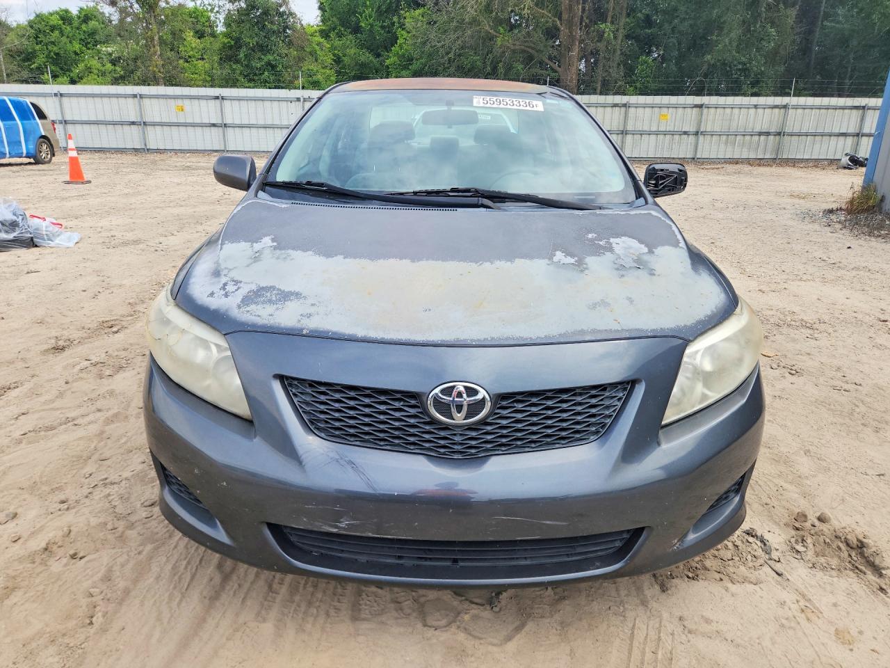 2010 Toyota Corolla Le Gray vin: 1NXBU4EE3AZ386458