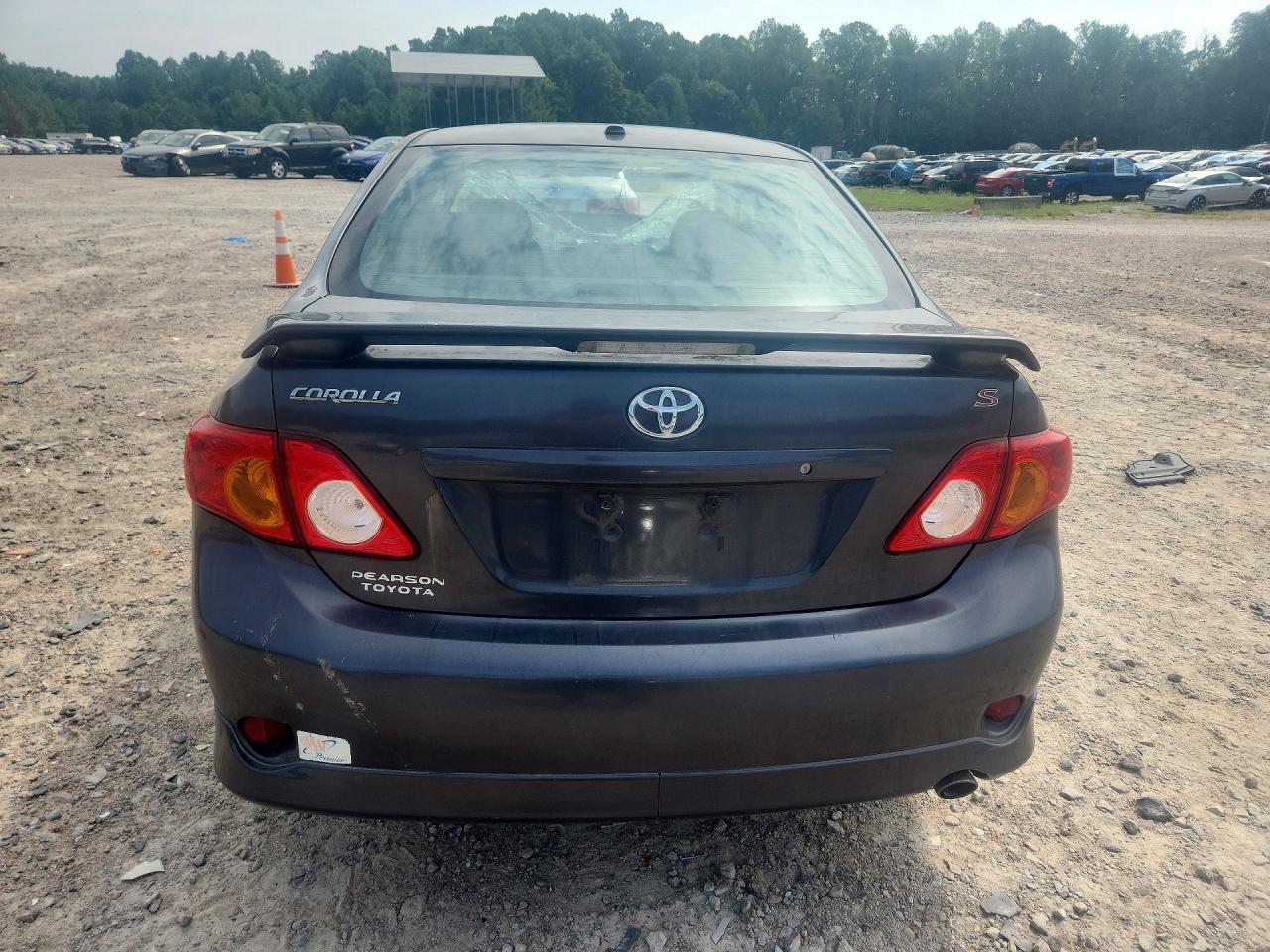 2010 Toyota Corolla S Gray vin: 1NXBU4EE4AZ166729