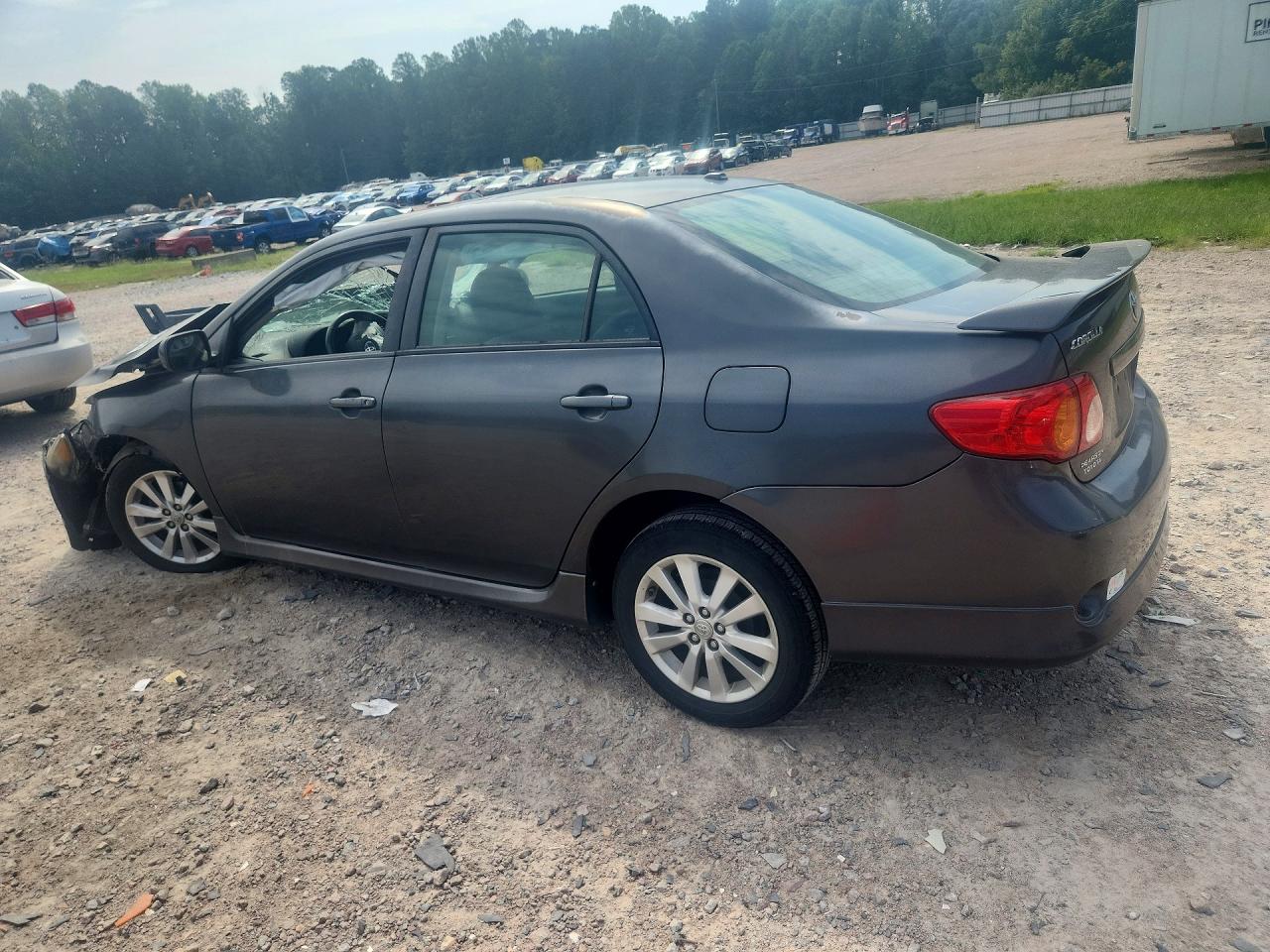 2010 Toyota Corolla S Gray vin: 1NXBU4EE4AZ166729