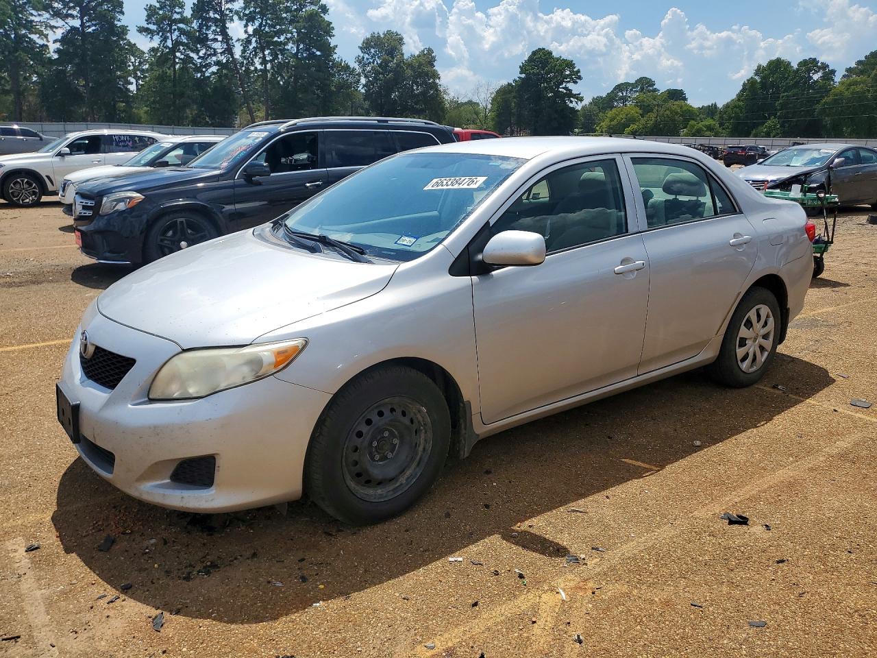 2010 Toyota Corolla Le Silver vin: 1NXBU4EE4AZ173518