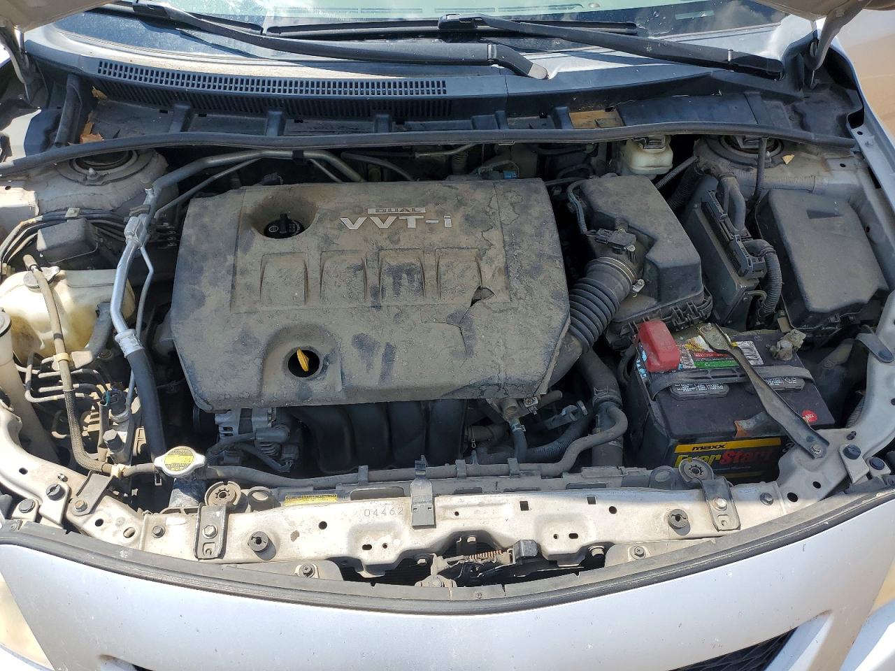 2010 Toyota Corolla Le Silver vin: 1NXBU4EE4AZ173518