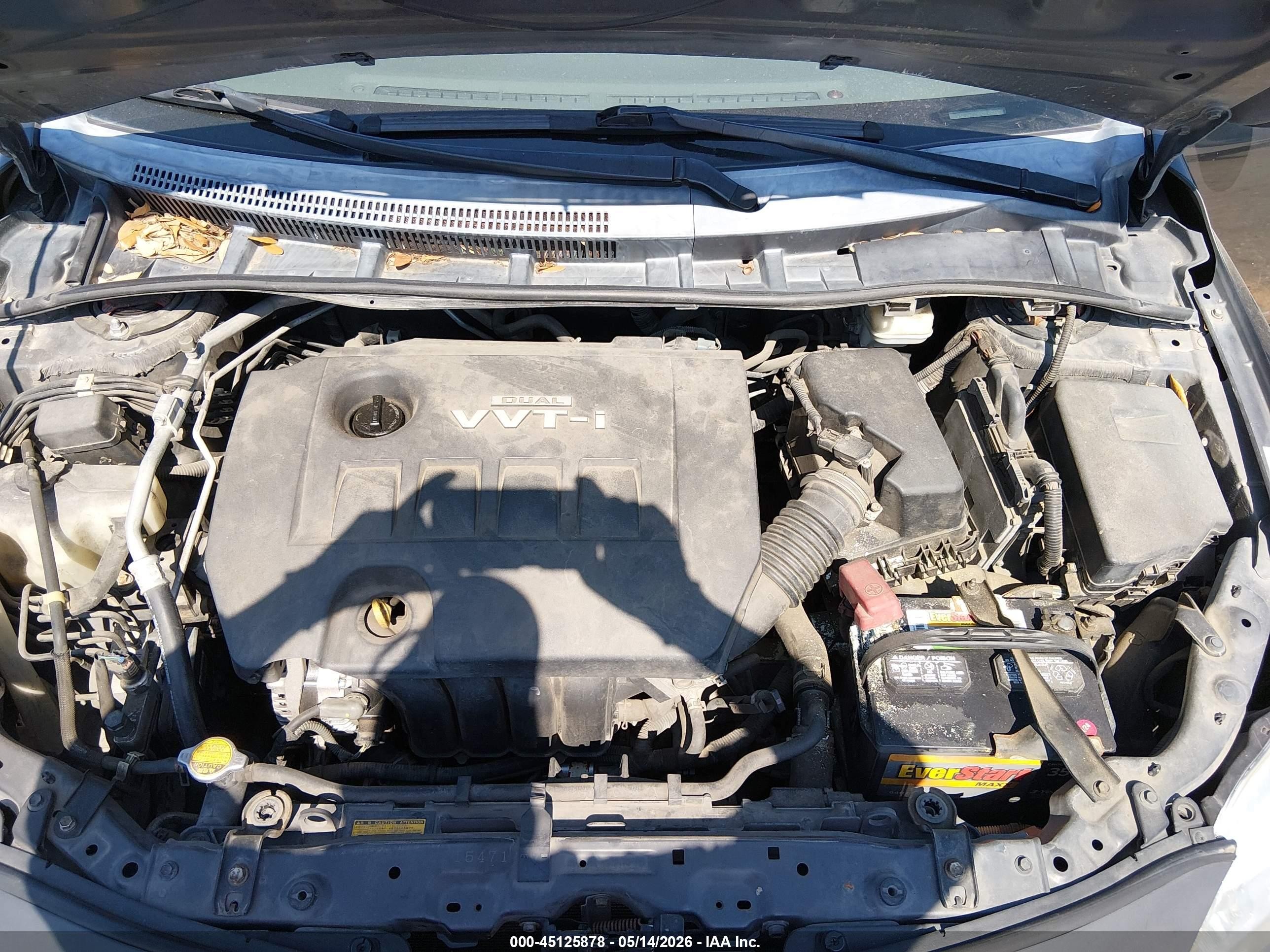 2010 Toyota Corolla Le Gray vin: 1NXBU4EE4AZ182347