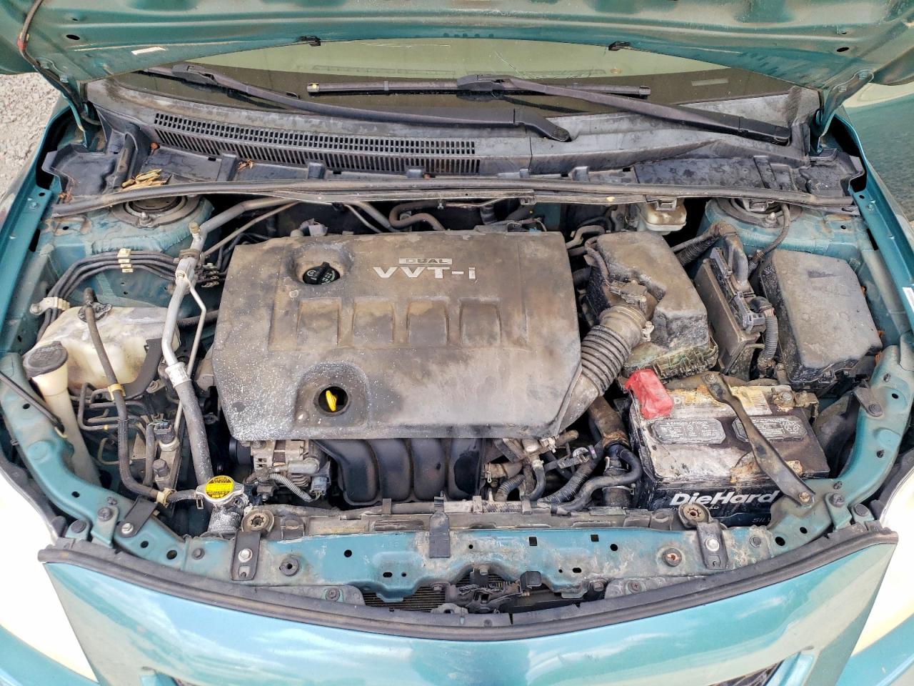 2010 Toyota Corolla Le Green vin: 1NXBU4EE4AZ184261