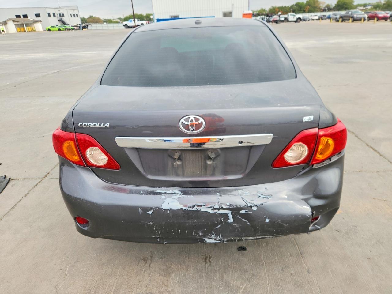 2010 Toyota Corolla Le Gray vin: 1NXBU4EE4AZ188553